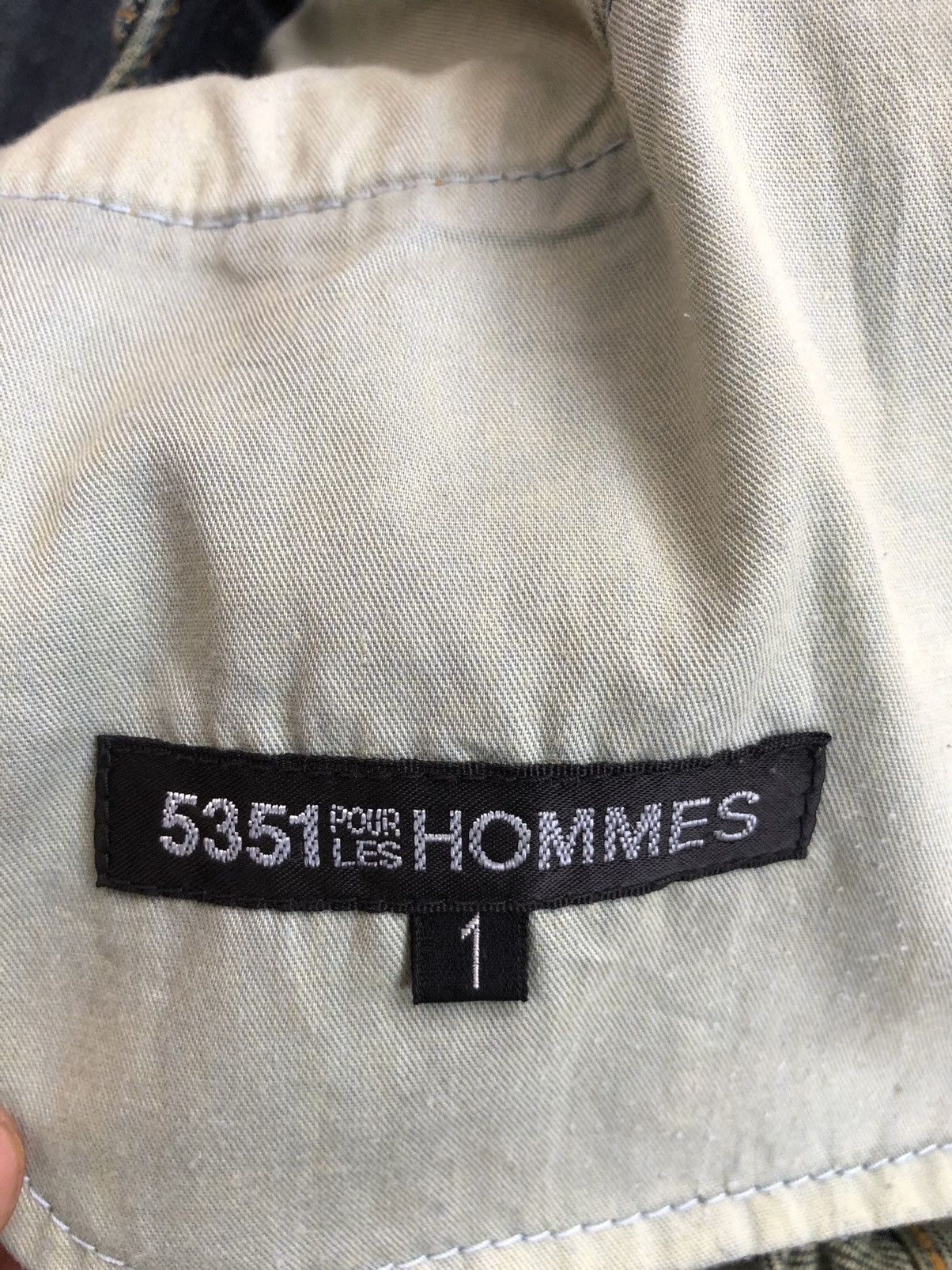 5351 POUR LES HOMMES 5351 Pour Les Hommes Distressed Jeans Size US 32 / EU 48 - 14 Thumbnail