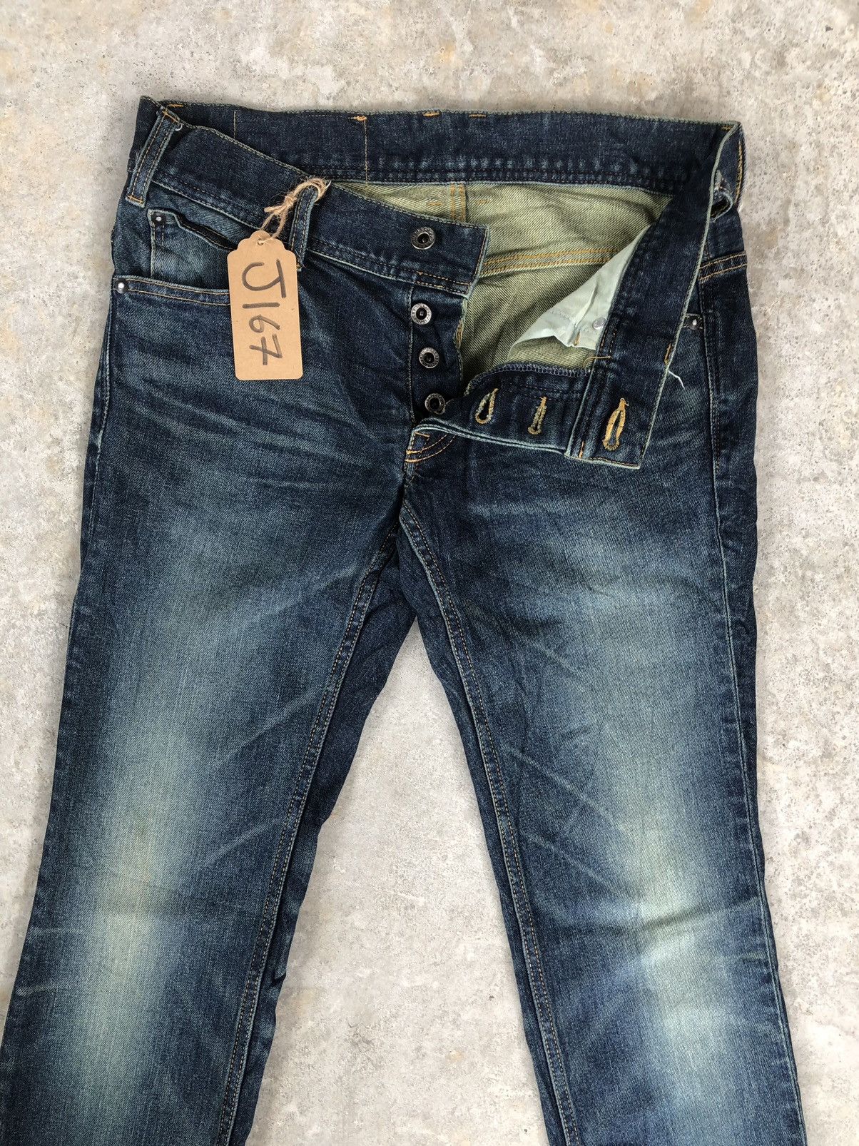 5351 POUR LES HOMMES 5351 Pour Les Hommes Distressed Jeans Size US 32 / EU 48 - 3 Thumbnail