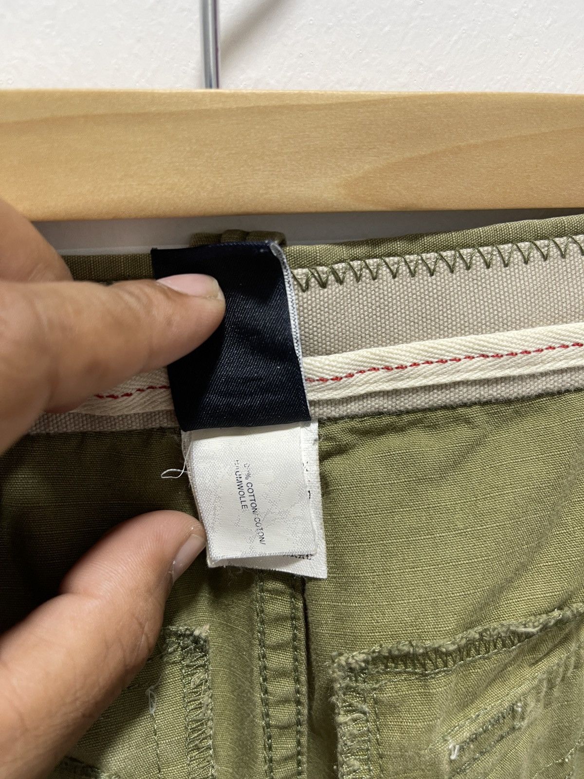 Gap × Vintage GAP MILITARY STYLE ZIPPER LEG TROUSERS PANTS Size US 31 - 15 Thumbnail