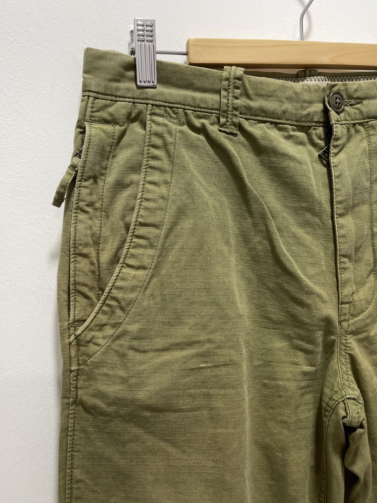 Gap × Vintage GAP MILITARY STYLE ZIPPER LEG TROUSERS PANTS Size US 31 - 5 Thumbnail