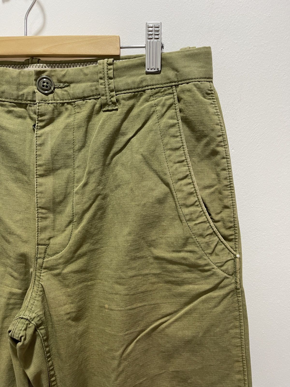 Gap × Vintage GAP MILITARY STYLE ZIPPER LEG TROUSERS PANTS Size US 31 - 4 Thumbnail