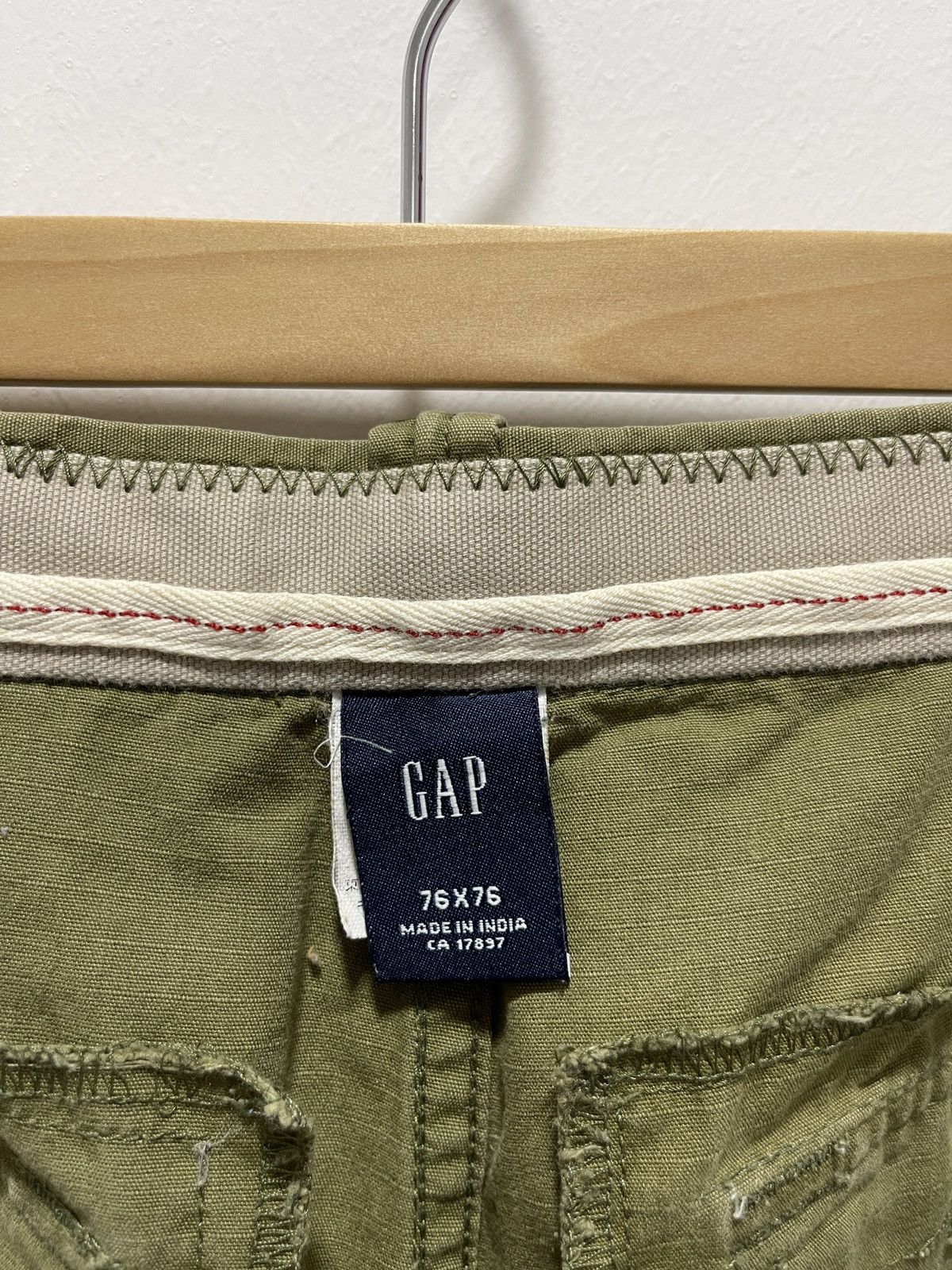 Gap × Vintage GAP MILITARY STYLE ZIPPER LEG TROUSERS PANTS Size US 31 - 14 Thumbnail