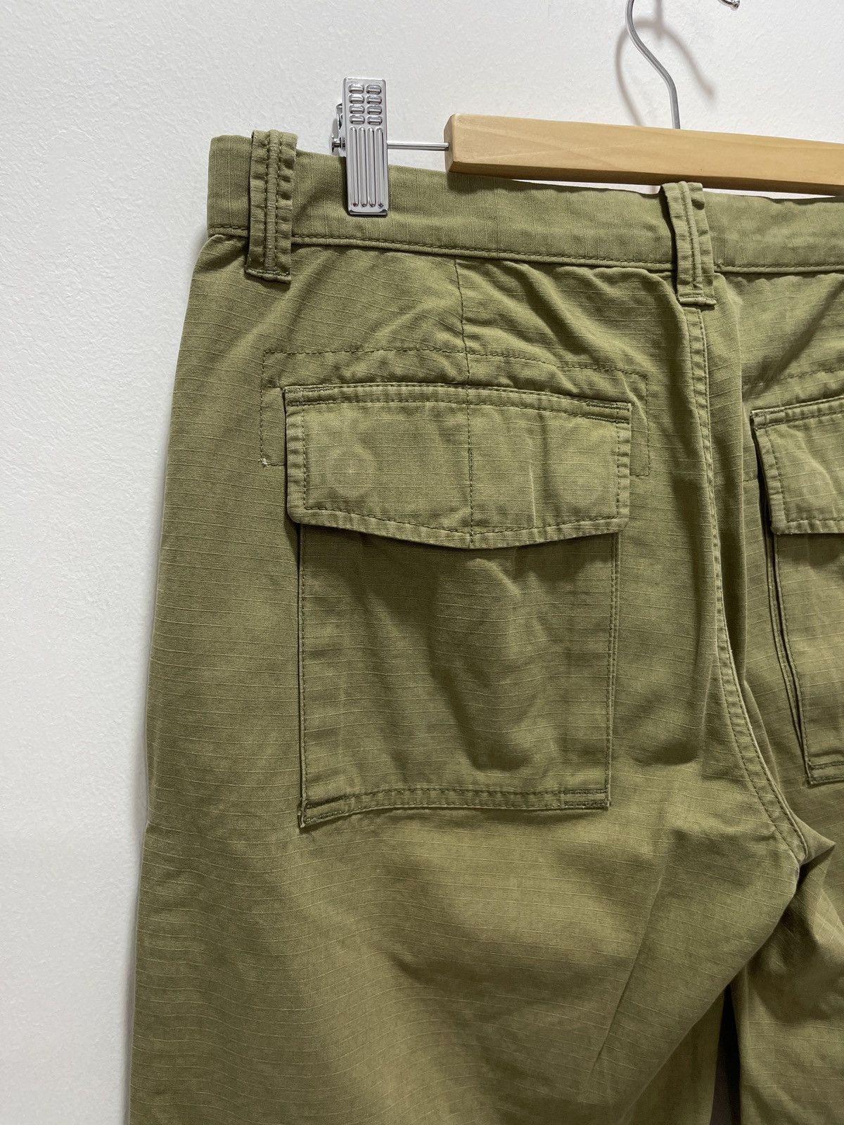 Gap × Vintage GAP MILITARY STYLE ZIPPER LEG TROUSERS PANTS Size US 31 - 10 Thumbnail