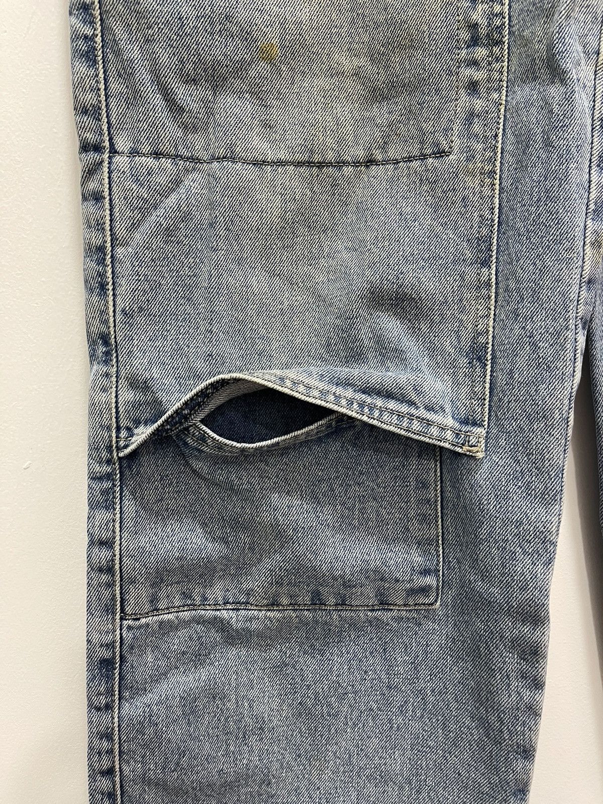 Japanese Brand × Vintage MARITHE FRANCOIS GIRBAUD FLARE HIP HOP STYLE CARGO DENIM Size US 32 / EU 48 - 7 Thumbnail