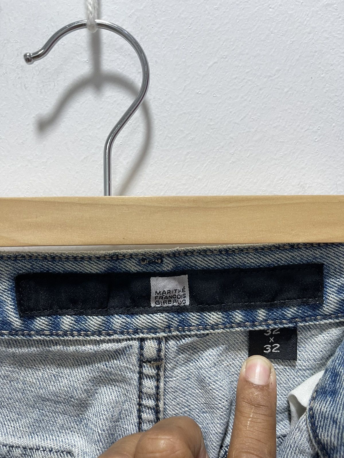 Japanese Brand × Vintage MARITHE FRANCOIS GIRBAUD FLARE HIP HOP STYLE CARGO DENIM Size US 32 / EU 48 - 15 Thumbnail