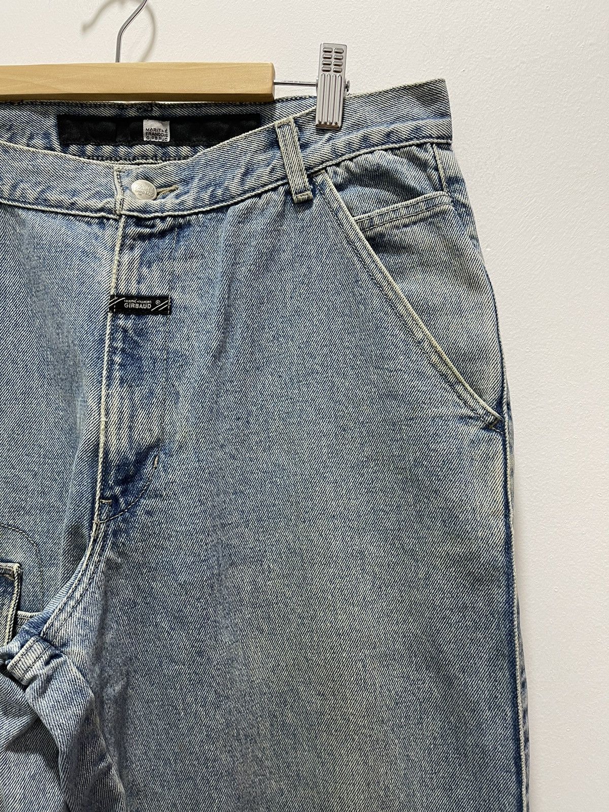 Japanese Brand × Vintage MARITHE FRANCOIS GIRBAUD FLARE HIP HOP STYLE CARGO DENIM Size US 32 / EU 48 - 2 Thumbnail