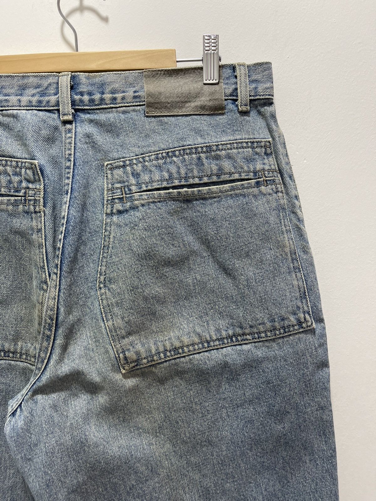 Japanese Brand × Vintage MARITHE FRANCOIS GIRBAUD FLARE HIP HOP STYLE CARGO DENIM Size US 32 / EU 48 - 11 Thumbnail