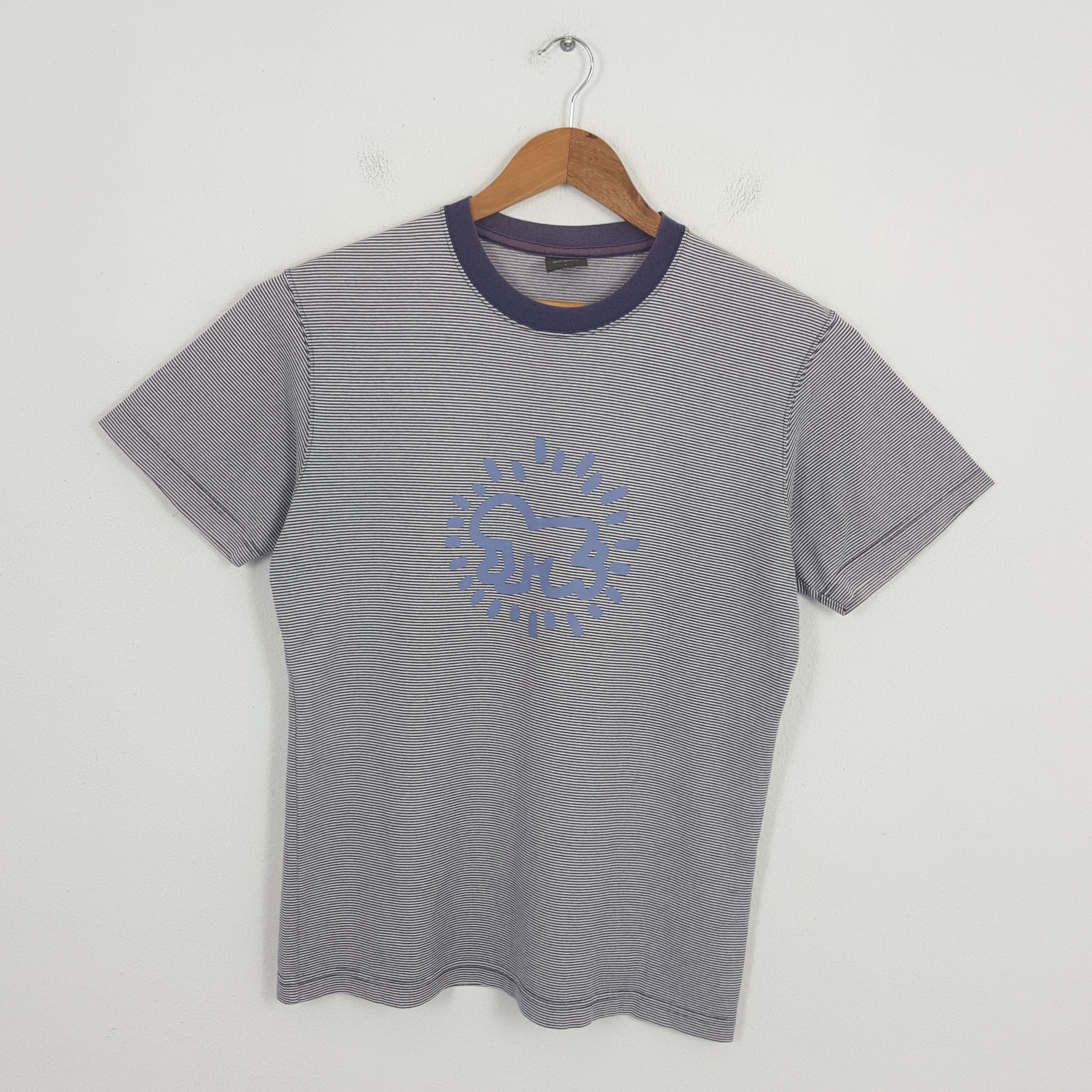 Vintage KEITH HARING Japanese Brand Art Design T-Shirt