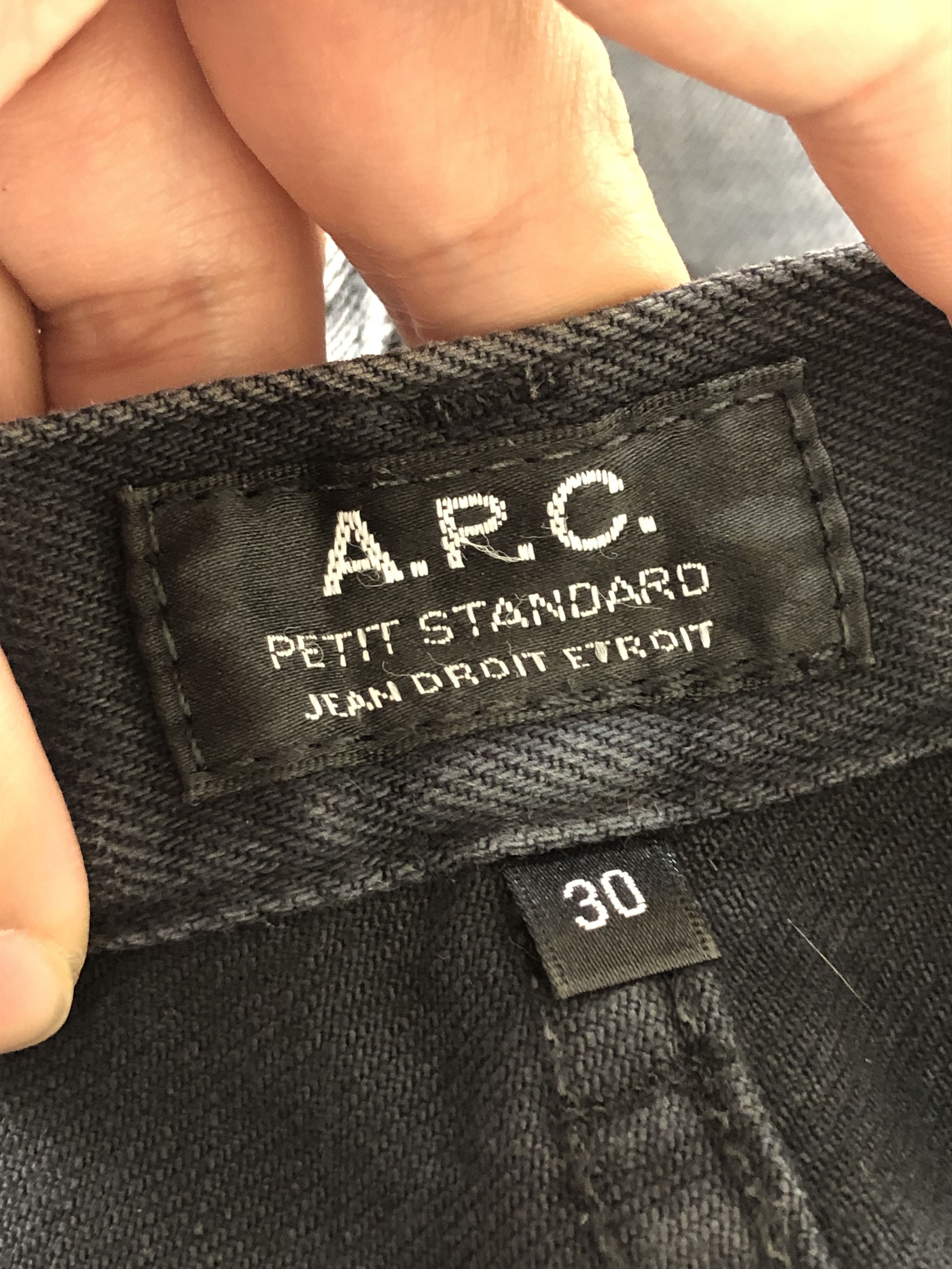 A.P.C. A.P.C. PETIT STANDARD BLACK DENIM Size US 31 - 8 Thumbnail
