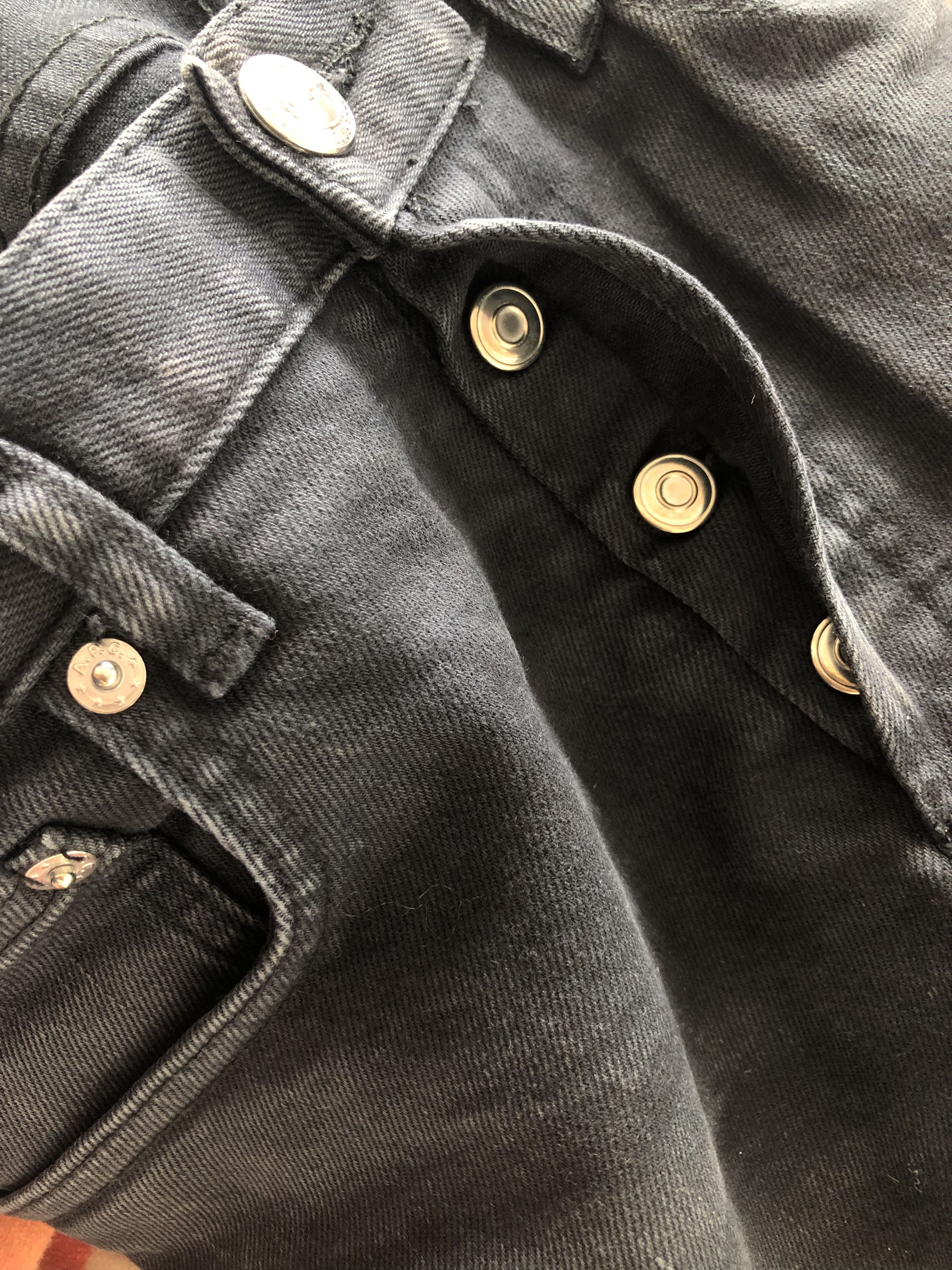 A.P.C. A.P.C. PETIT STANDARD BLACK DENIM Size US 31 - 5 Thumbnail