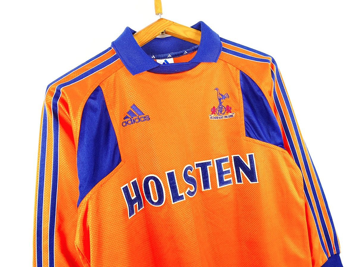 Adidas × Vintage vintage Adidas Tottenham Jersey Holsten M Football Sport 90s Size US M / EU 48-50 / 2 - 2 Thumbnail