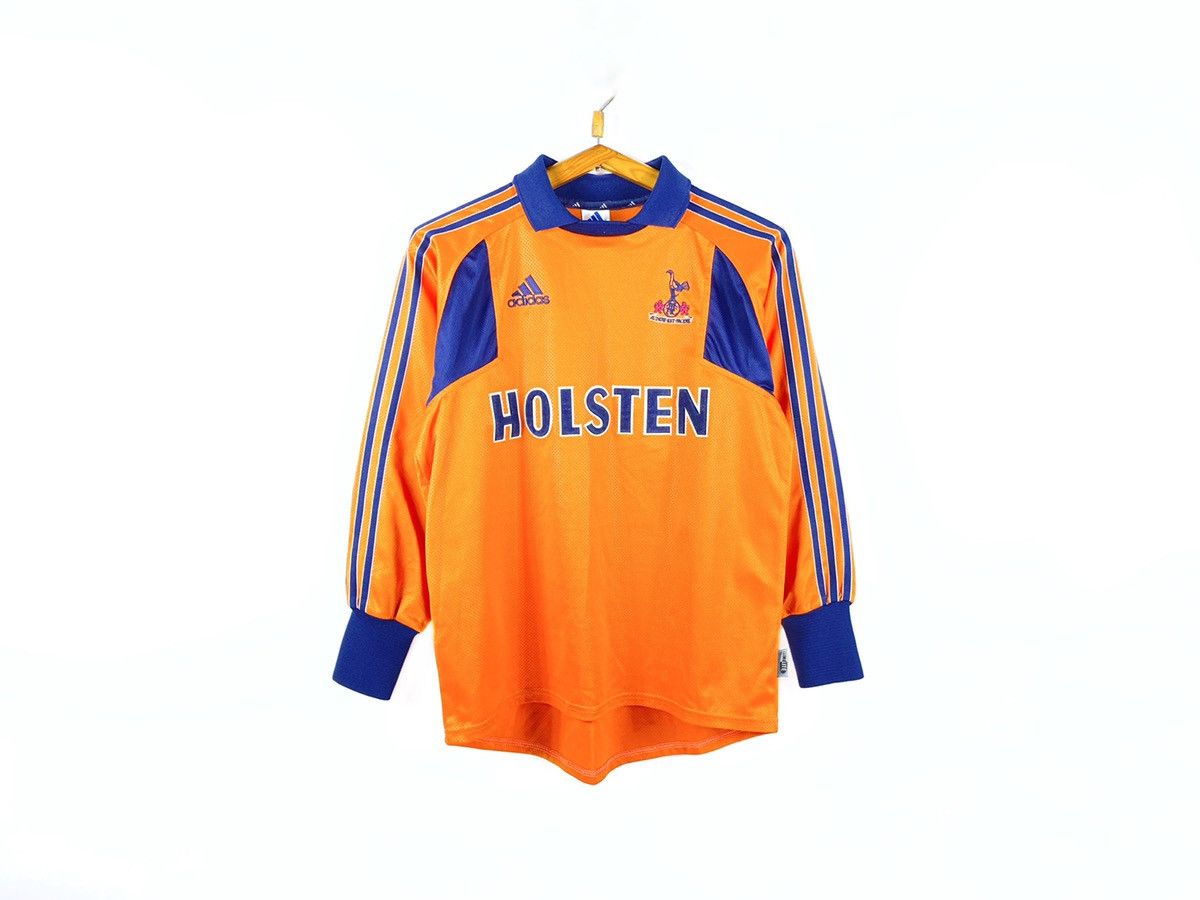 Adidas × Vintage vintage Adidas Tottenham Jersey Holsten M Football Sport 90s Size US M / EU 48-50 / 2 - 1 Thumbnail