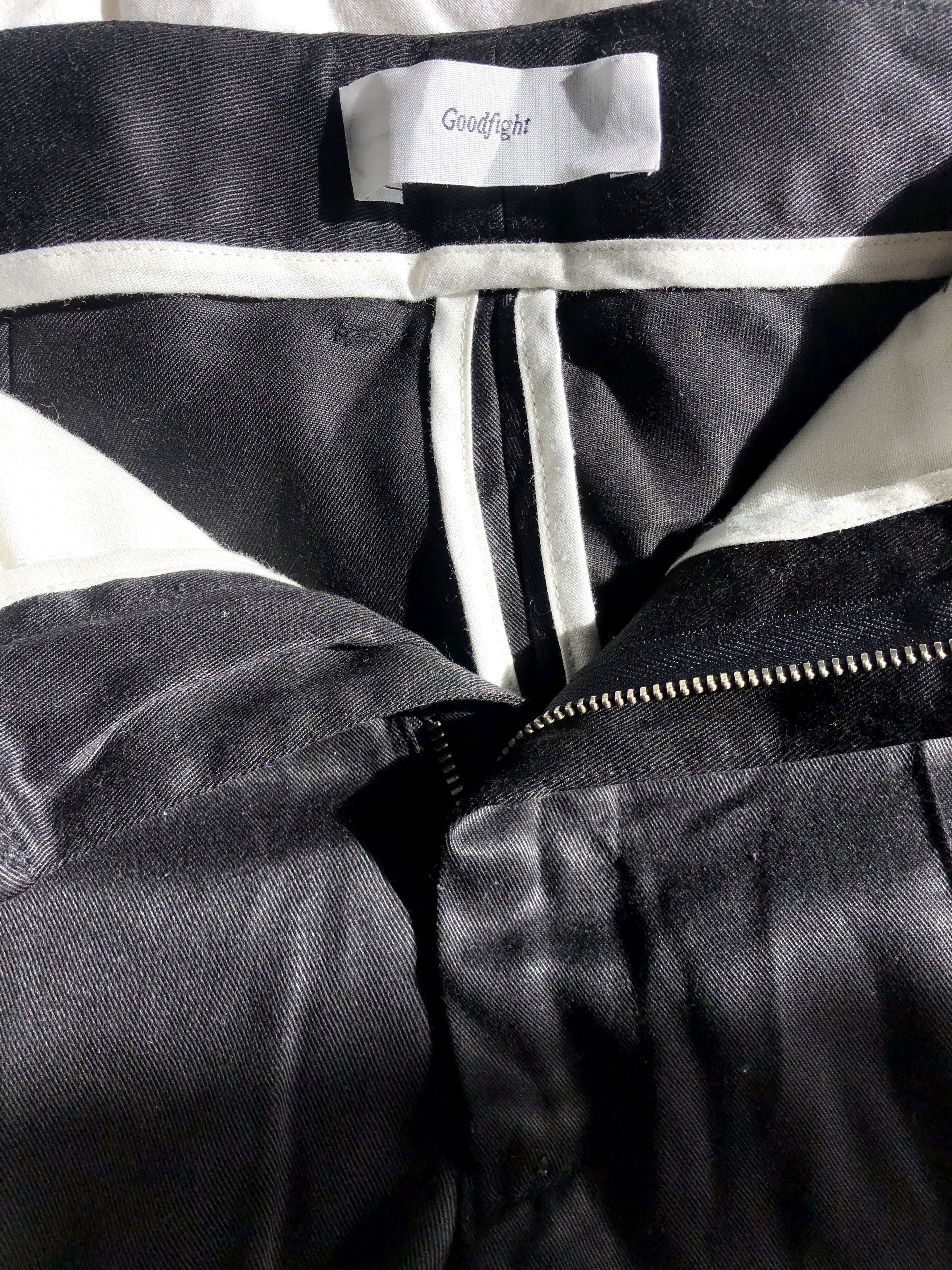 Goodfight Goodfight Black Permapress Trousers Size US 28 / EU 44 - 5 Thumbnail