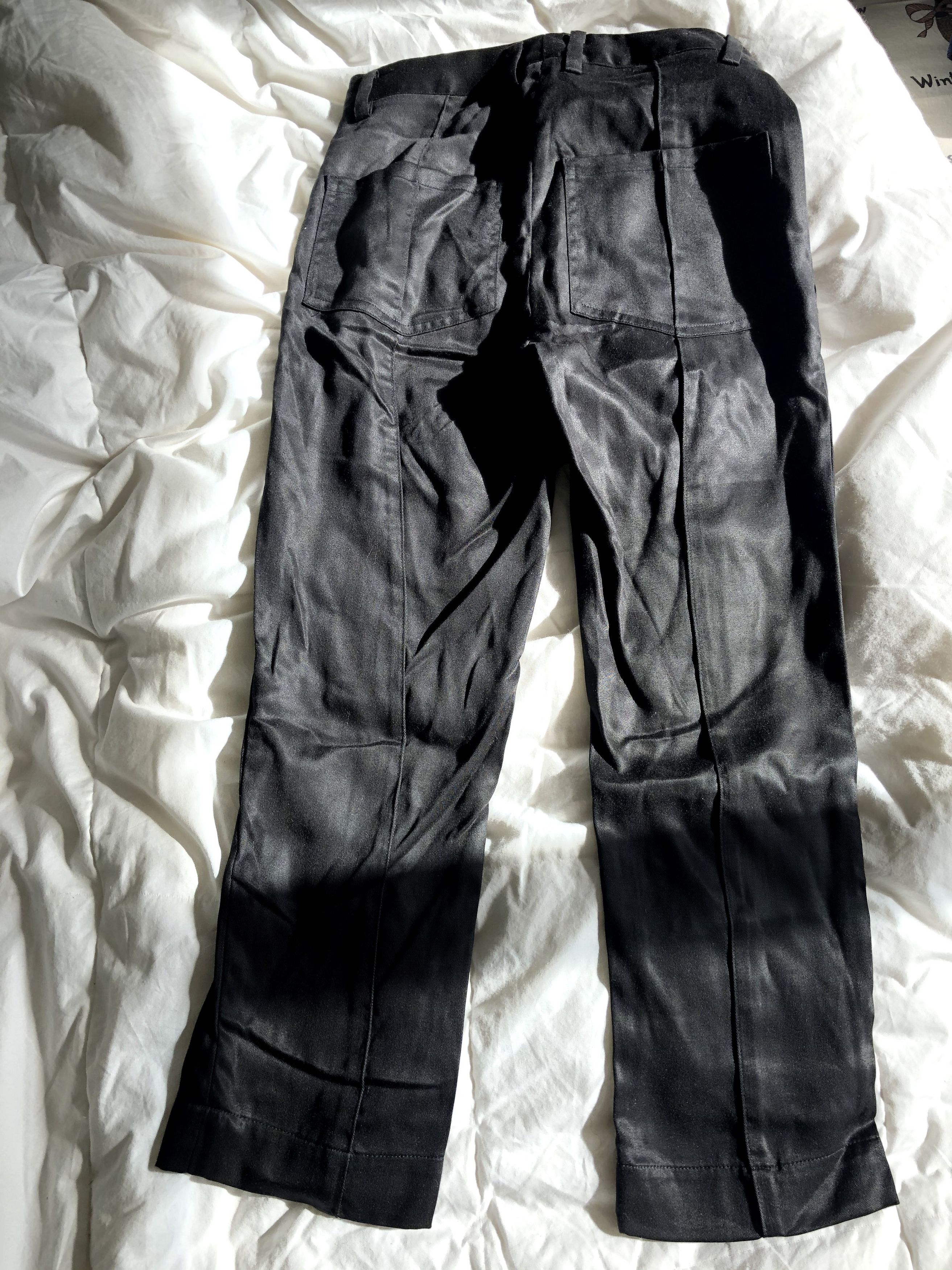 Goodfight Goodfight Black Permapress Trousers Size US 28 / EU 44 - 4 Thumbnail