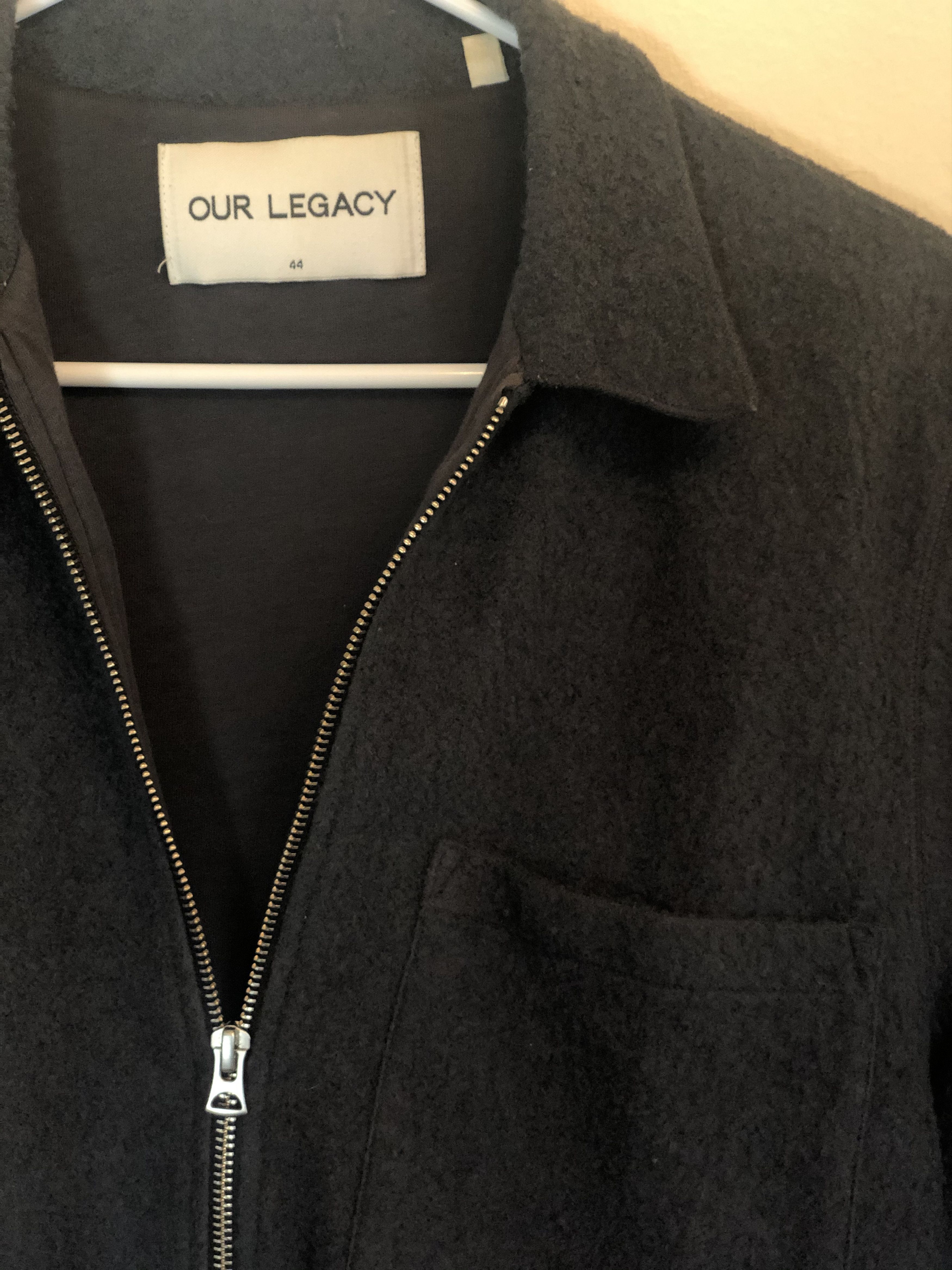 Our Legacy Wool Raw Edge Blouson Jacket Size US S / EU 44-46 / 1 - 3 Thumbnail