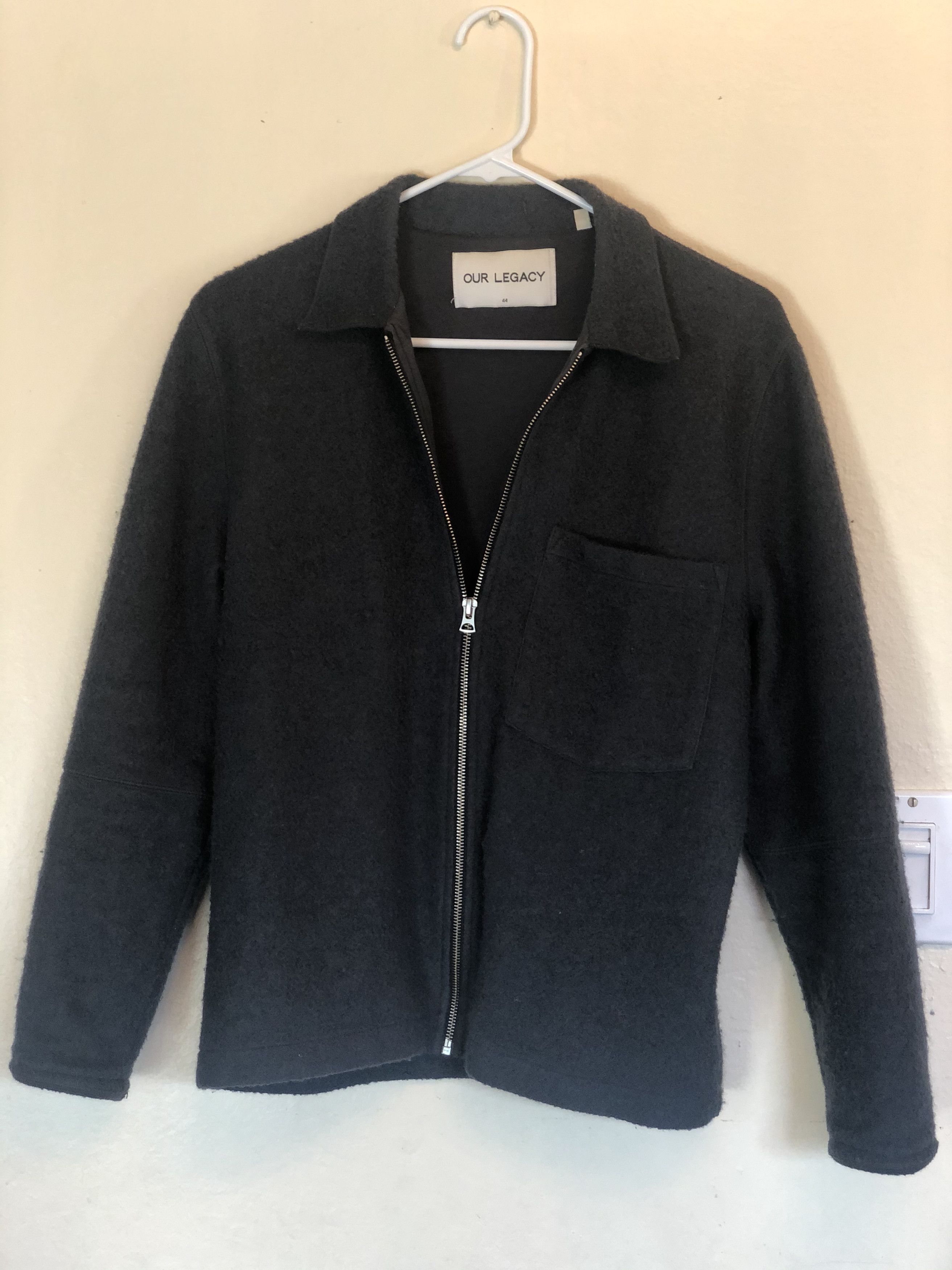 Our Legacy Wool Raw Edge Blouson Jacket Size US S / EU 44-46 / 1 - 5 Thumbnail