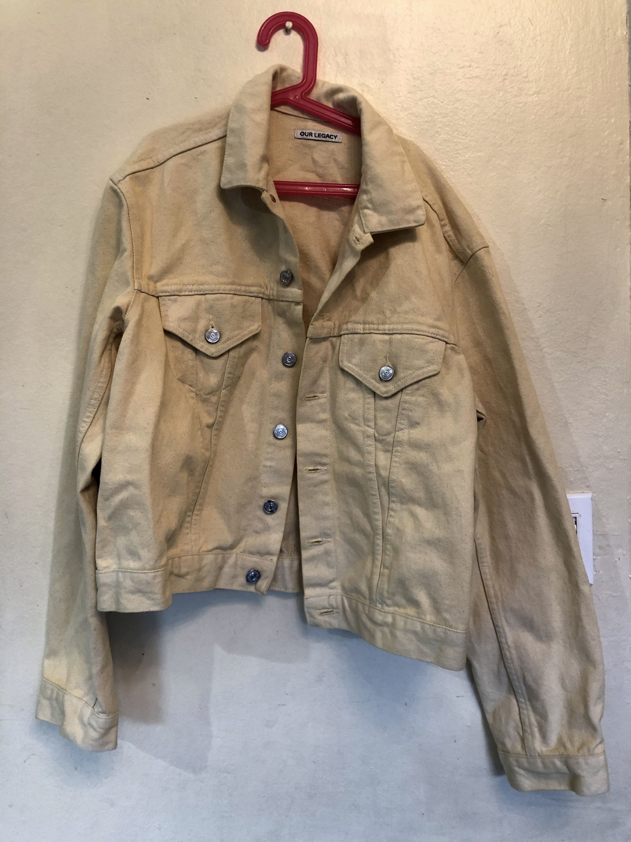 Our Legacy Mudride Jacket Primrose Denim Size US S / EU 44-46 / 1 - 4 Thumbnail