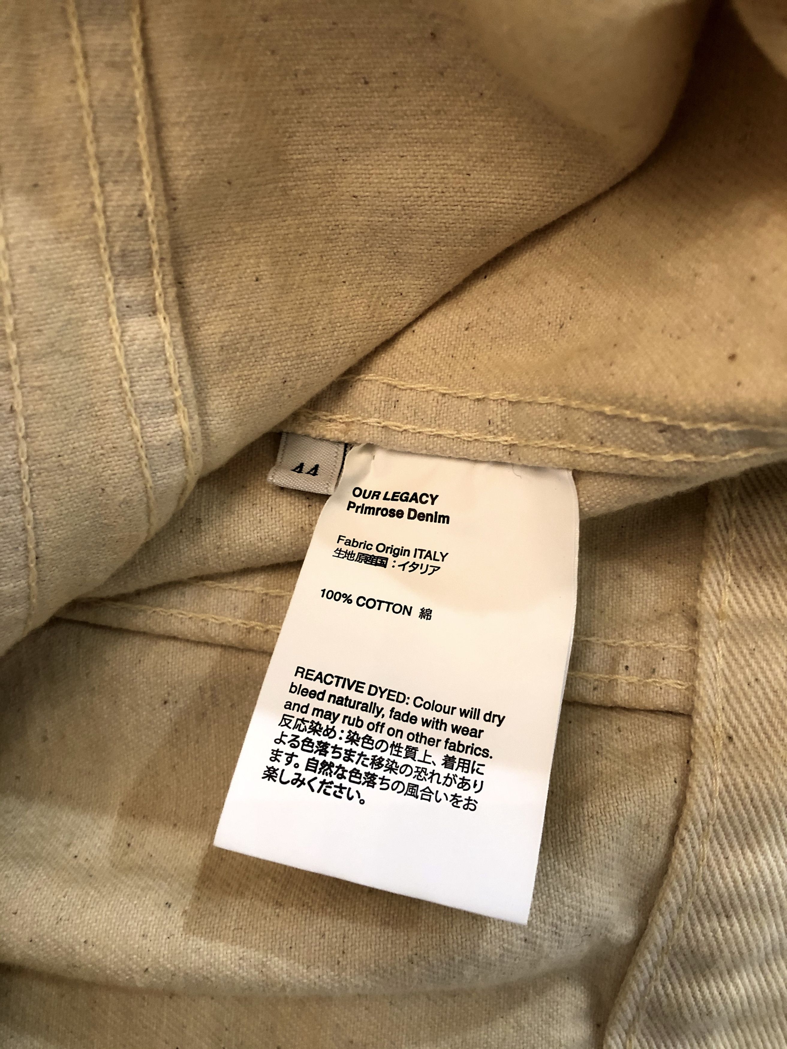 Our Legacy Mudride Jacket Primrose Denim Size US S / EU 44-46 / 1 - 7 Thumbnail