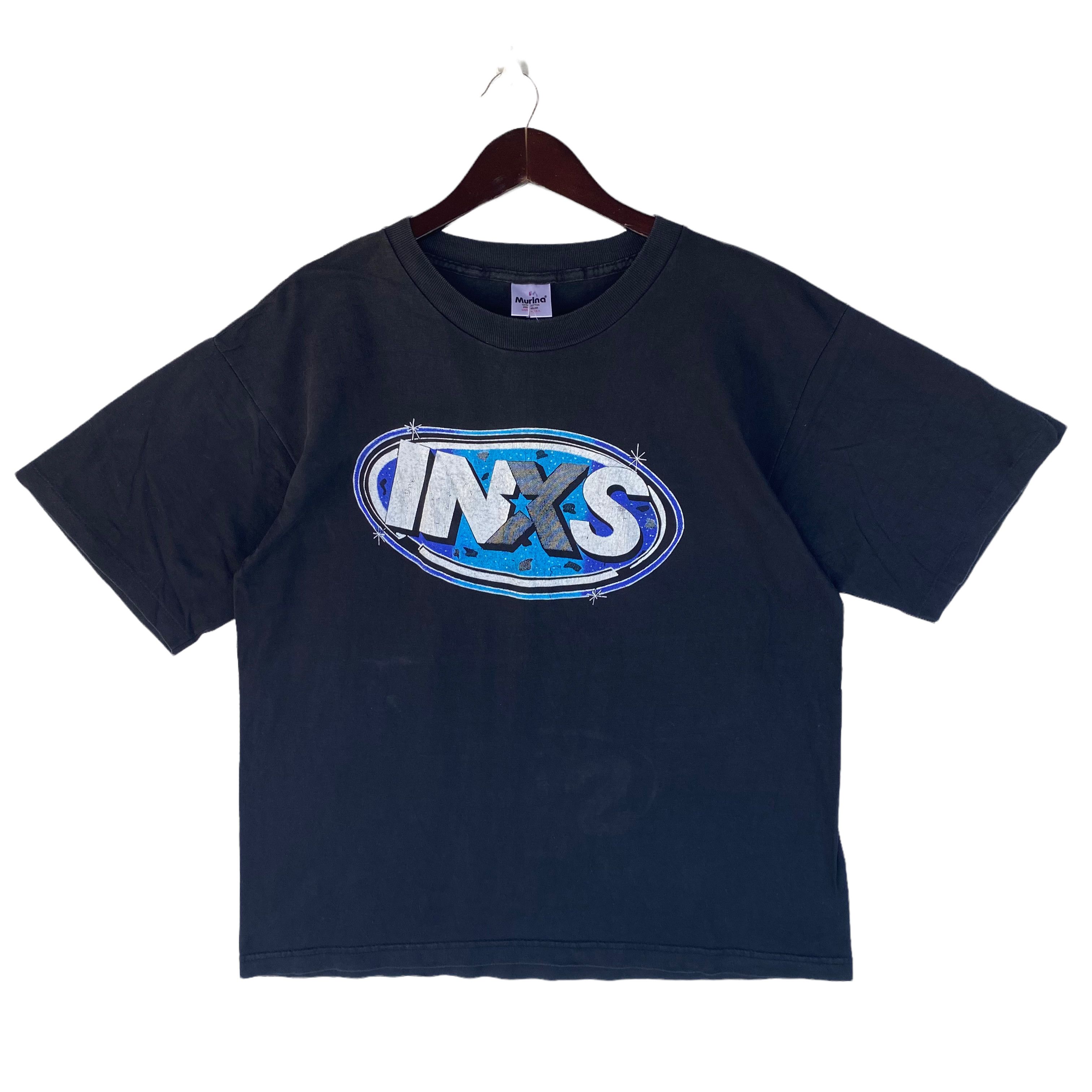 Band Tees 💥VINTAGE INXS new wave band USA tee shirt Size US L / EU 52-54 / 3 - 2 Thumbnail