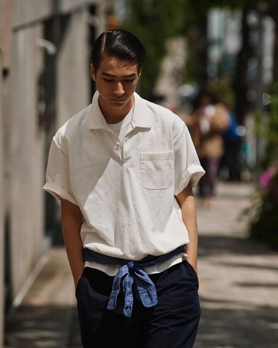 Uniqlo engineered garments store polo