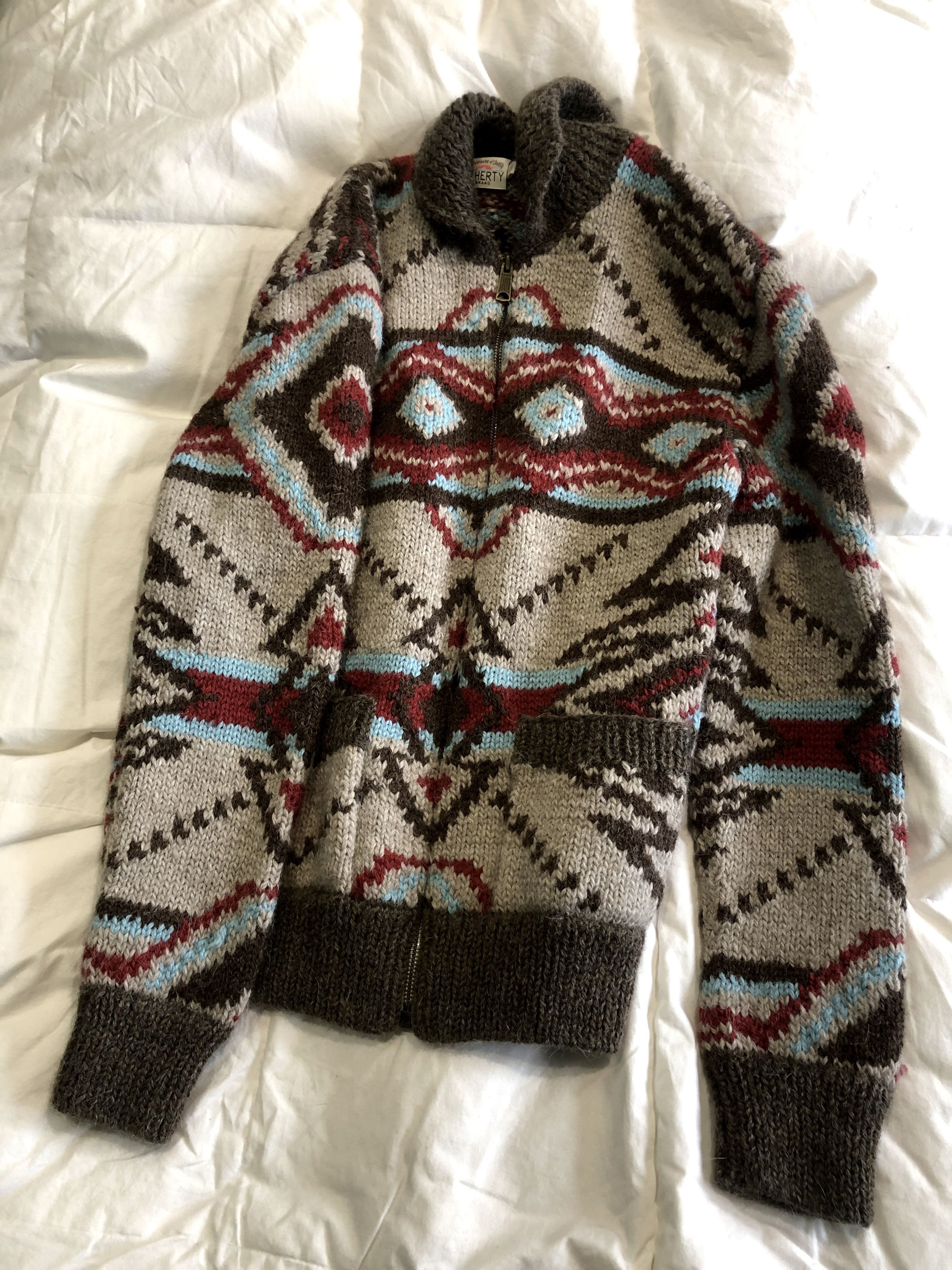 Faherty Huron Cowichan Zip Cardigan Size US S / EU 44-46 / 1 - 8 Thumbnail