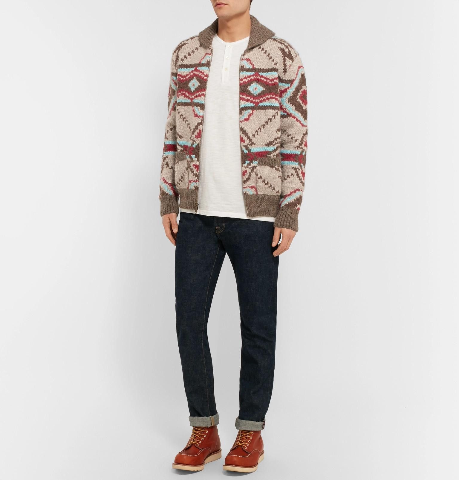 Faherty Huron Cowichan Zip Cardigan Size US S / EU 44-46 / 1 - 4 Thumbnail