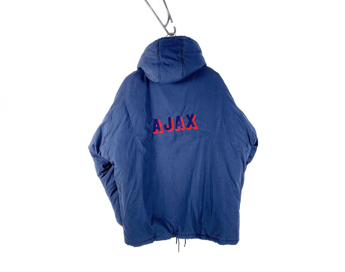 Umbro × Vintage vintage Umbro Ajax Amsterdam Jacket Down Puffer 80s 90s Size US L / EU 52-54 / 3 - 3 Thumbnail