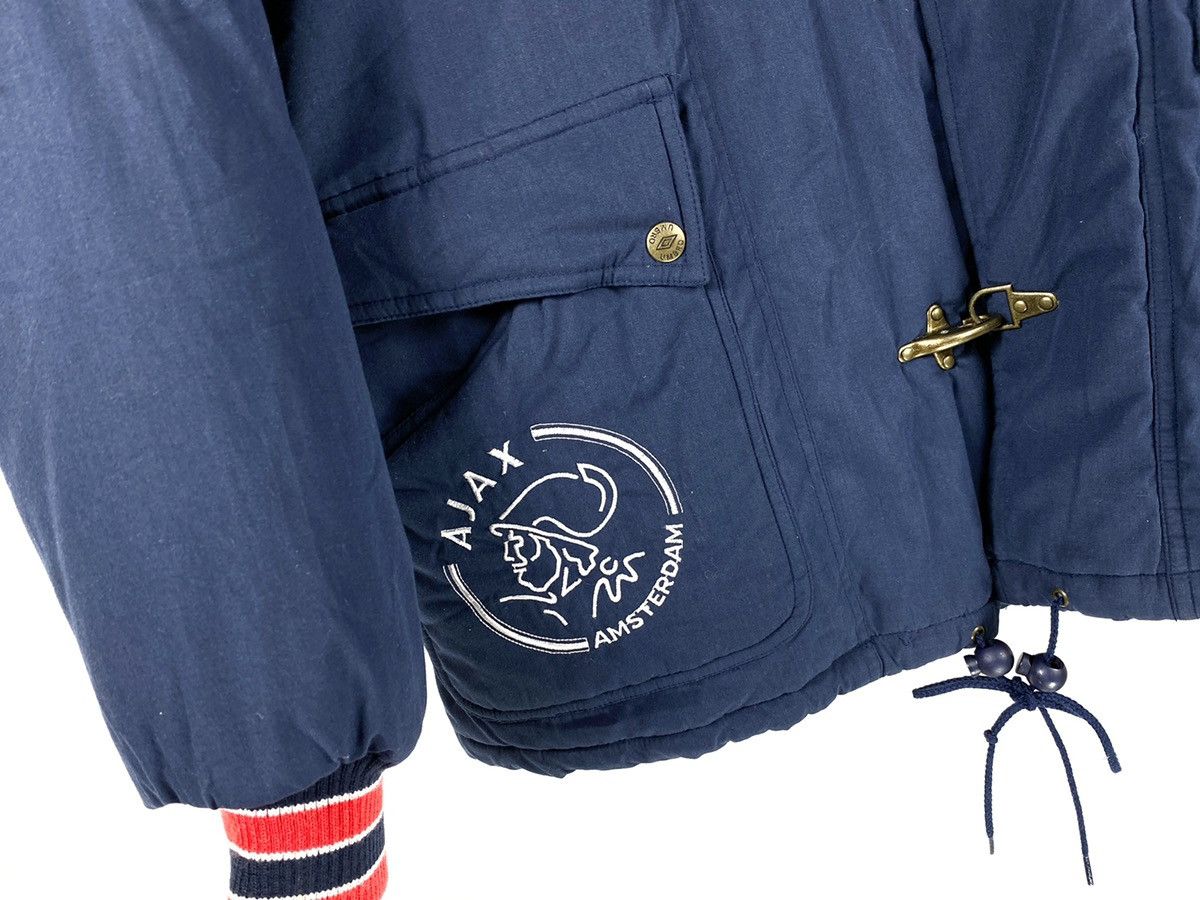 Umbro × Vintage vintage Umbro Ajax Amsterdam Jacket Down Puffer 80s 90s Size US L / EU 52-54 / 3 - 4 Thumbnail