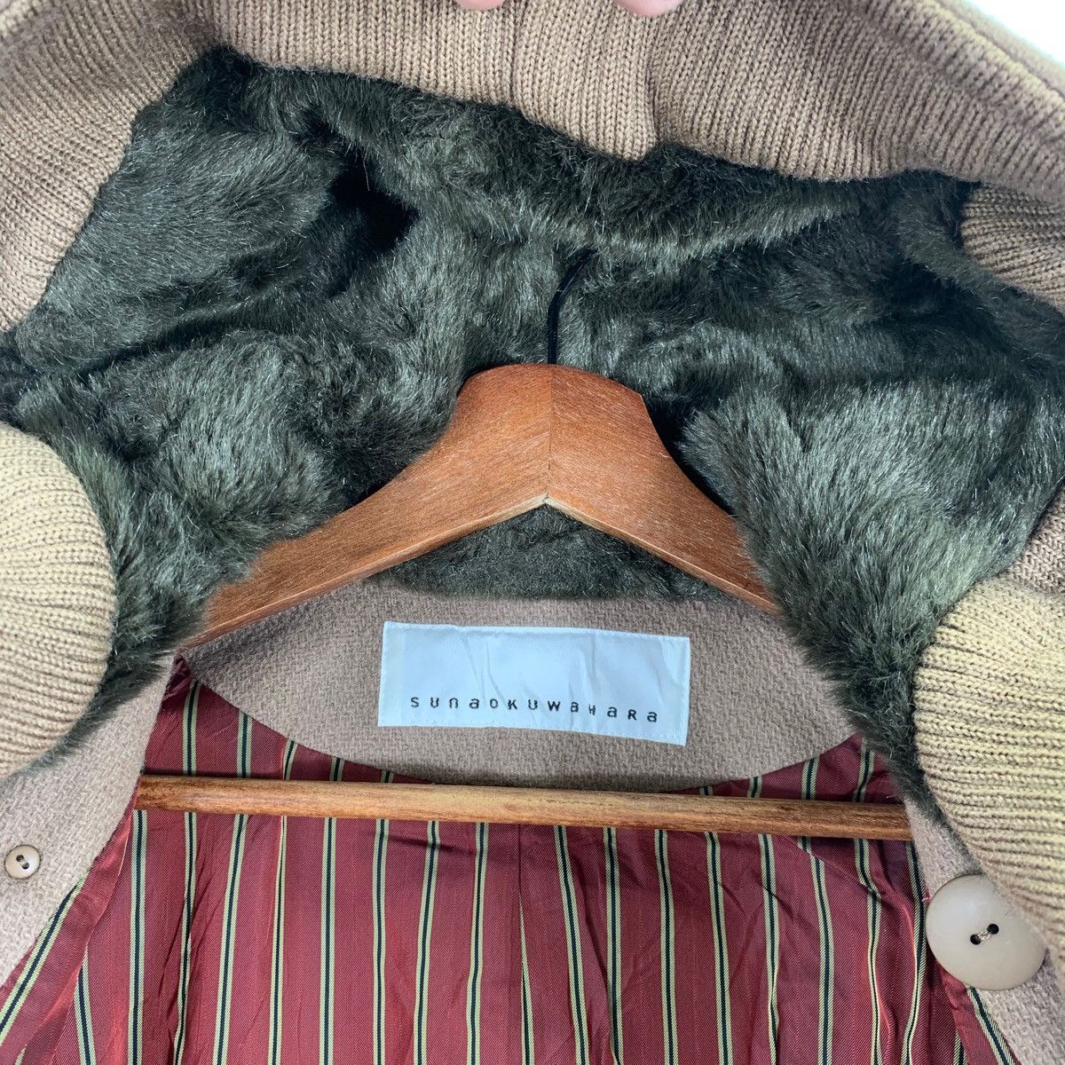 Issey Miyake × Sunao Kuwahara × Tsumori Chisato VINTAGE SUNAO KUWAHARA JAPANESE BRAND COAT Size M / US 6-8 / IT 42-44 - 10 Thumbnail