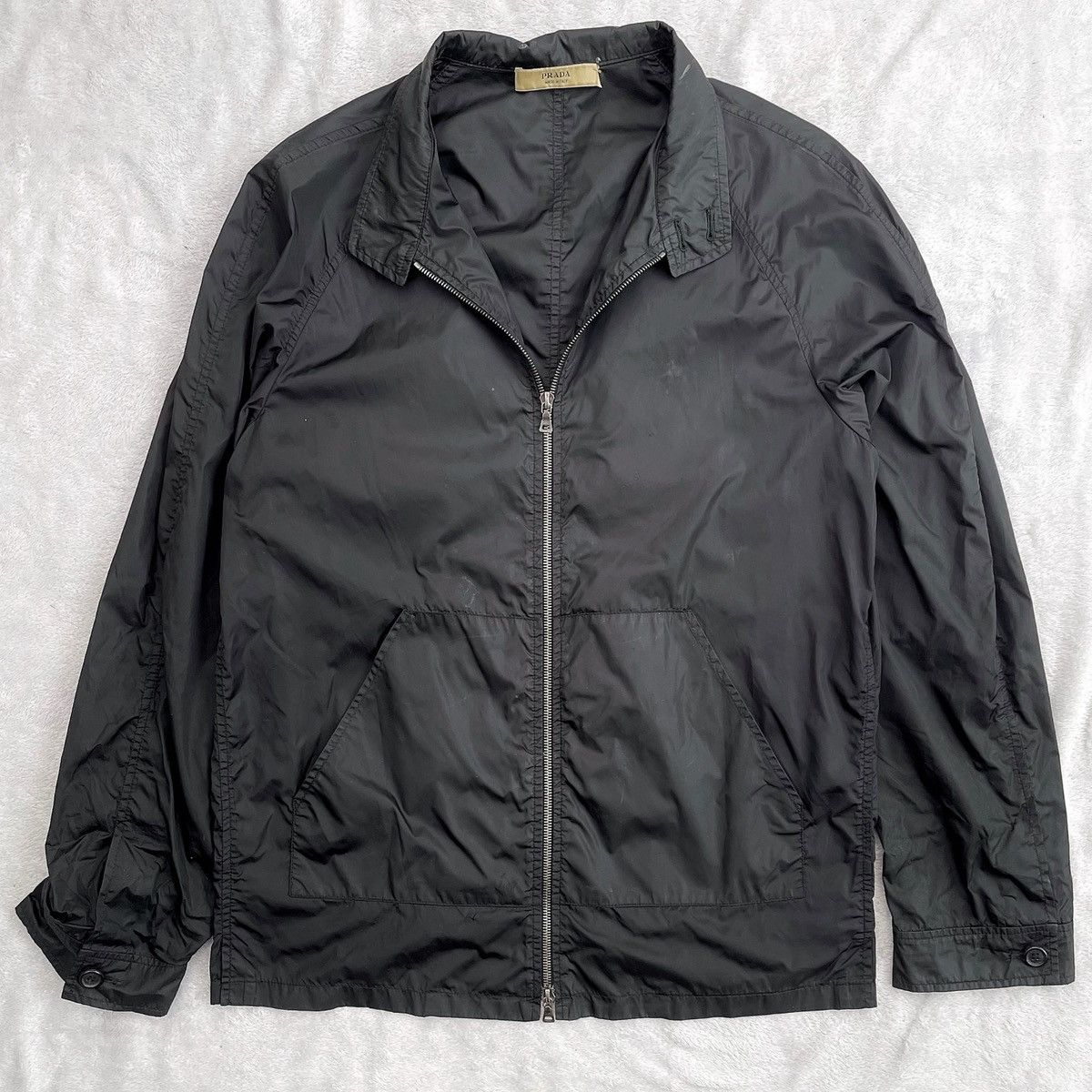 Prada Prada Archive Vintage Nylon Jacket Nero | Grailed