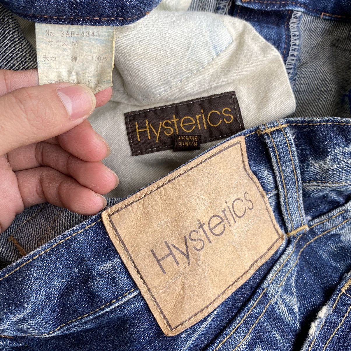Hysteric Glamour Hysteric Glamour Patchwork Distressed Denim Blue Jeans Pants Size US 34 / EU 50 - 18 Thumbnail