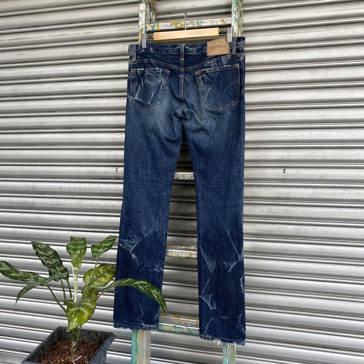 Hysteric Glamour Hysteric Glamour Patchwork Distressed Denim Blue Jeans Pants Size US 34 / EU 50 - 6 Thumbnail