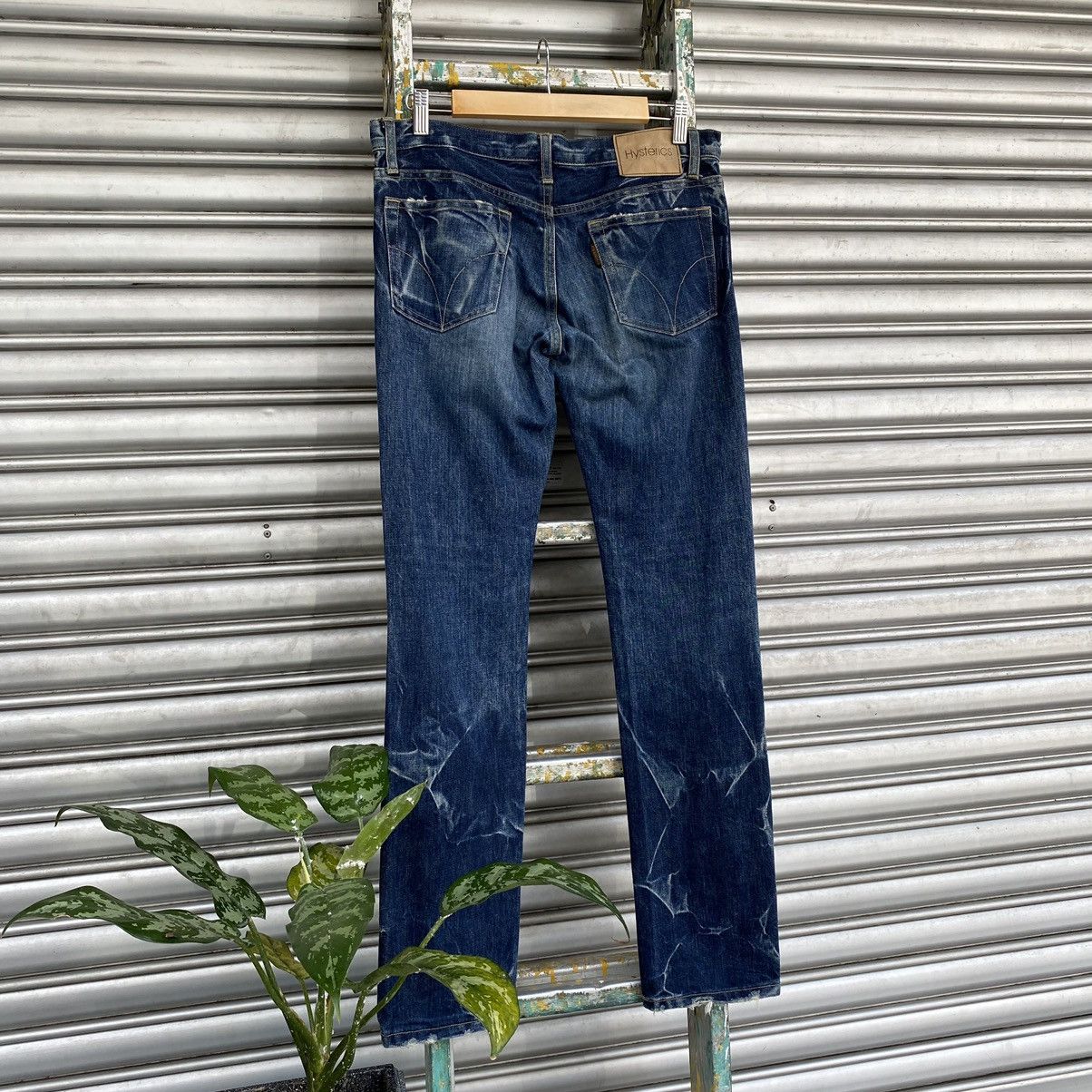 Hysteric Glamour Hysteric Glamour Patchwork Distressed Denim Blue Jeans Pants Size US 34 / EU 50 - 5 Thumbnail