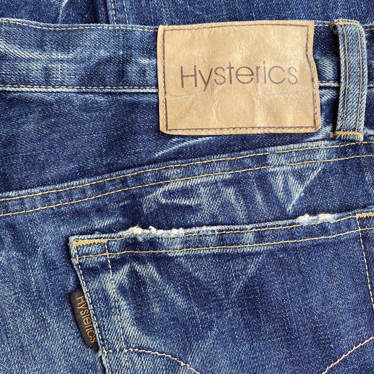 Hysteric Glamour Hysteric Glamour Patchwork Distressed Denim Blue Jeans Pants Size US 34 / EU 50 - 16 Thumbnail