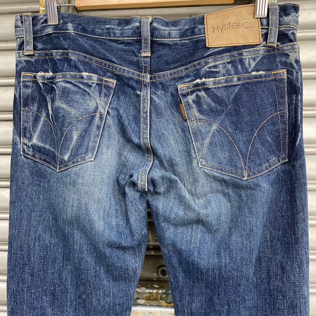 Hysteric Glamour Hysteric Glamour Patchwork Distressed Denim Blue Jeans Pants Size US 34 / EU 50 - 12 Thumbnail