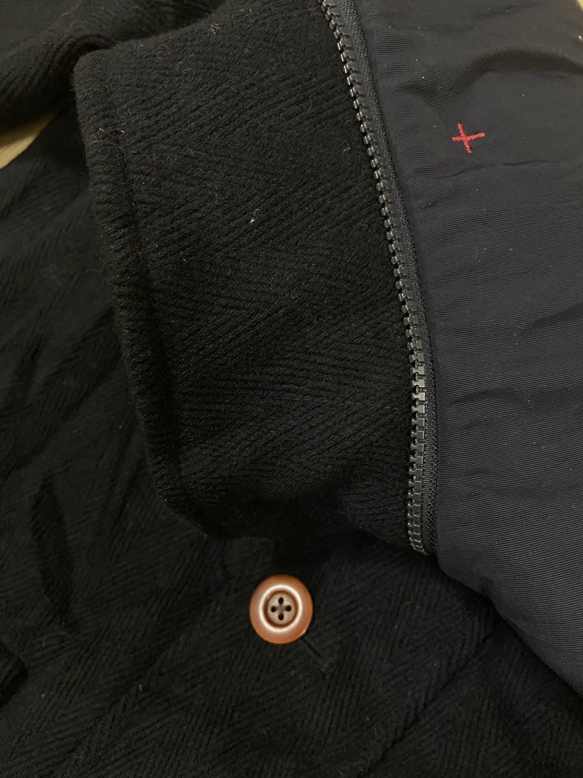 Ma+ ARCHIVE🔥SAMPLE MA+ Herringbone Runway Hybrid Wool Overcoat Size US M / EU 48-50 / 2 - 10 Thumbnail