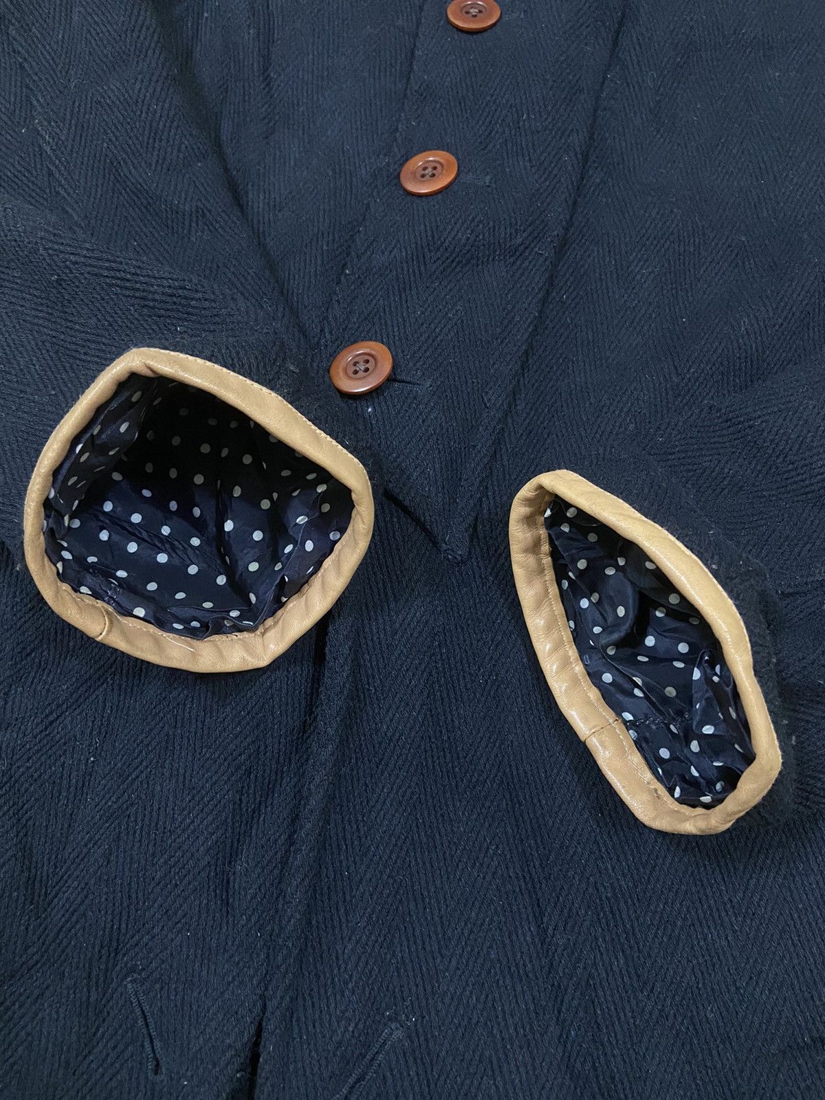 Ma+ ARCHIVE🔥SAMPLE MA+ Herringbone Runway Hybrid Wool Overcoat Size US M / EU 48-50 / 2 - 6 Thumbnail
