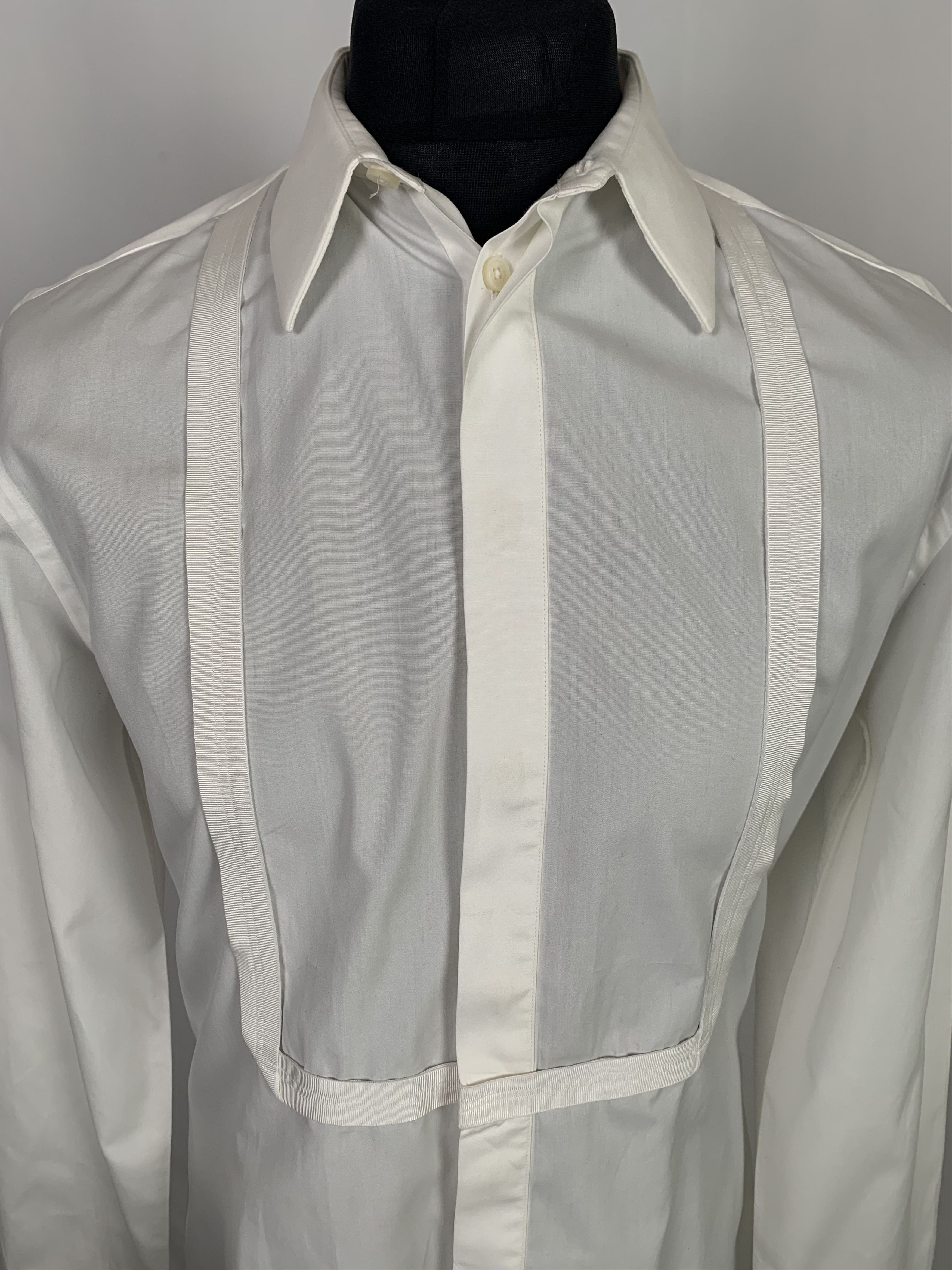 Givenchy Givenchy White Frame Shirt Size US L / EU 52-54 / 3 - 5 Thumbnail