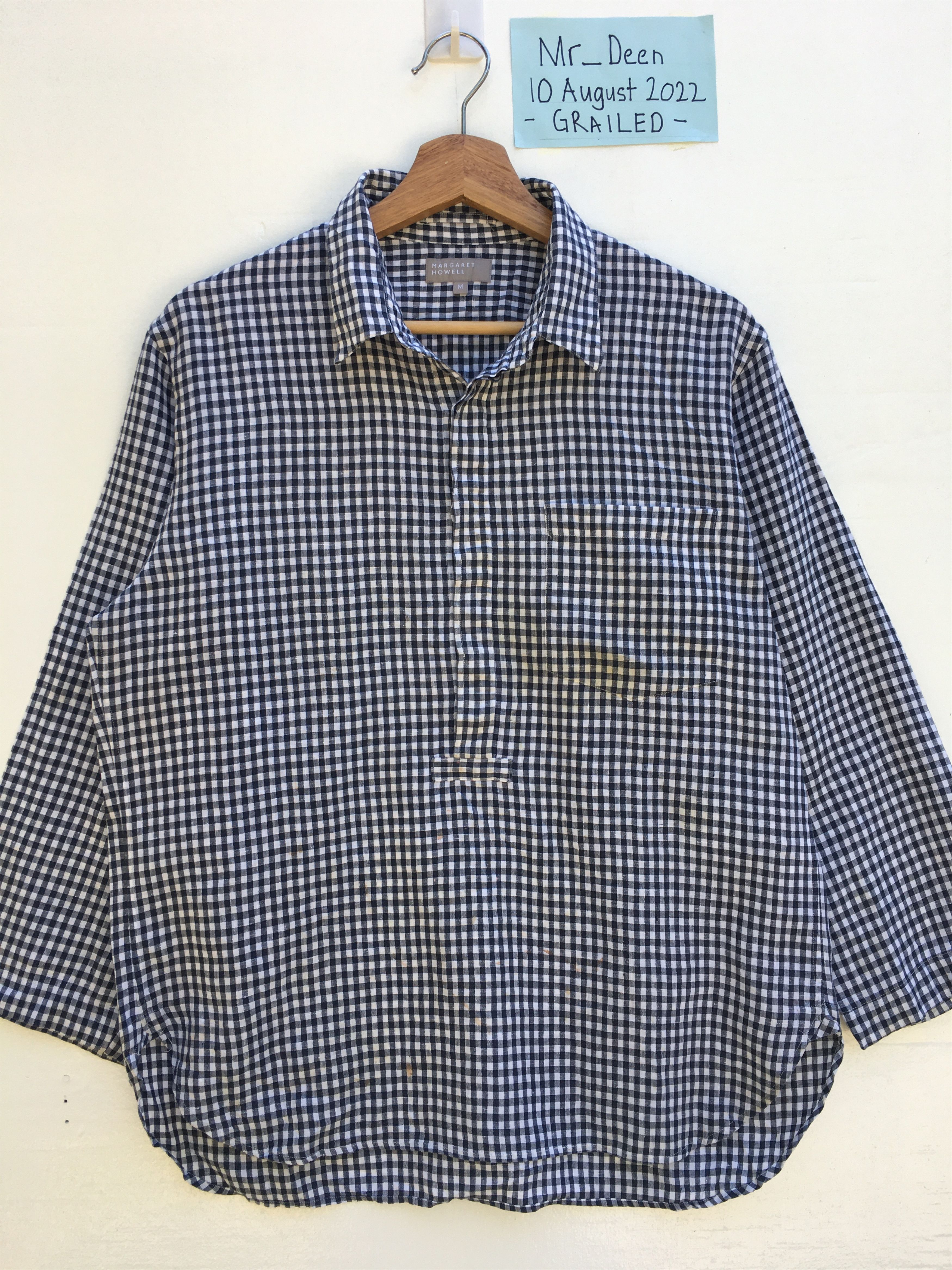 Margaret Howell Vintage Margaret Howell Checkered Tops Size US M / EU 48-50 / 2 - 4 Thumbnail