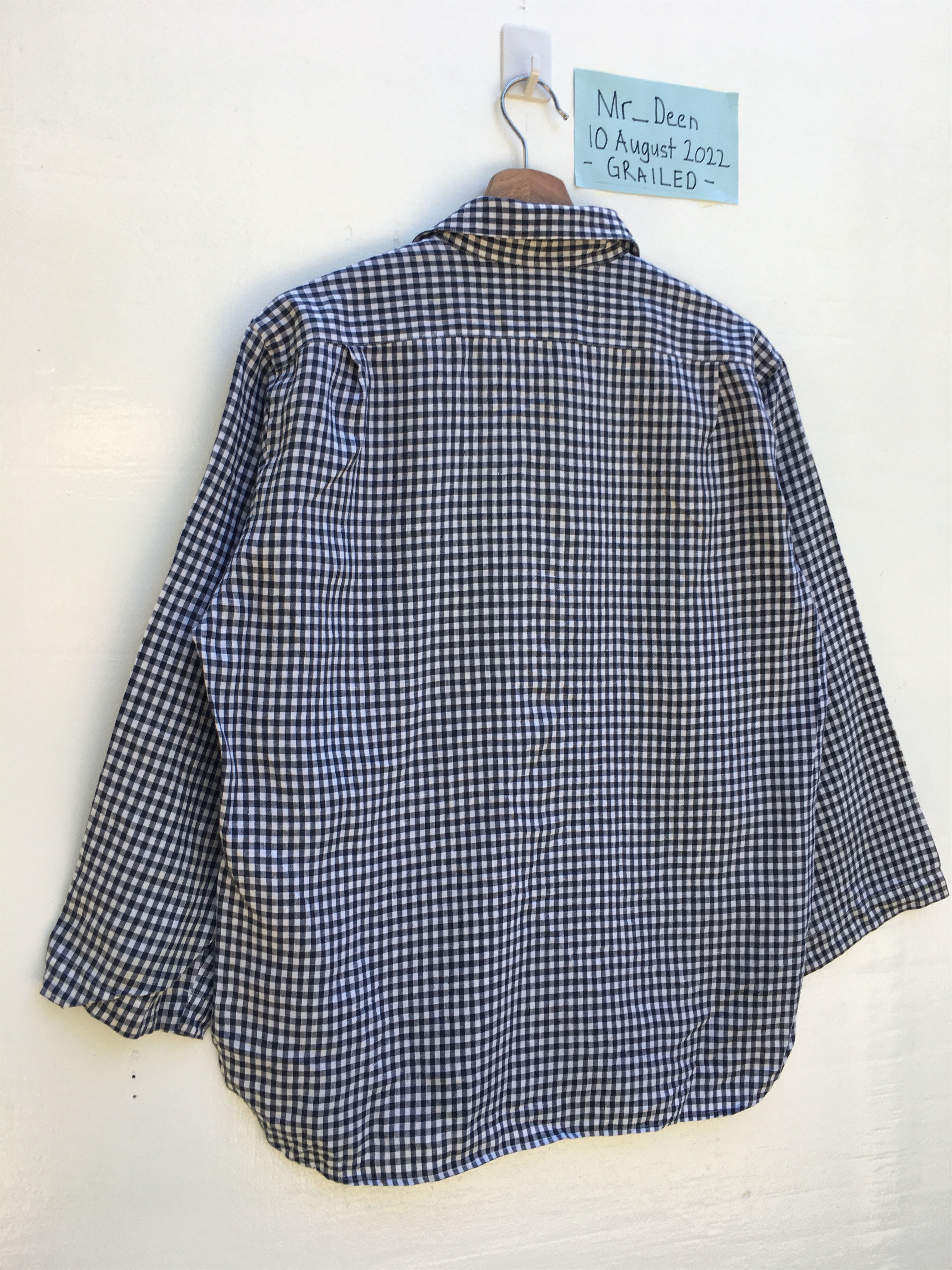 Margaret Howell Vintage Margaret Howell Checkered Tops Size US M / EU 48-50 / 2 - 17 Thumbnail