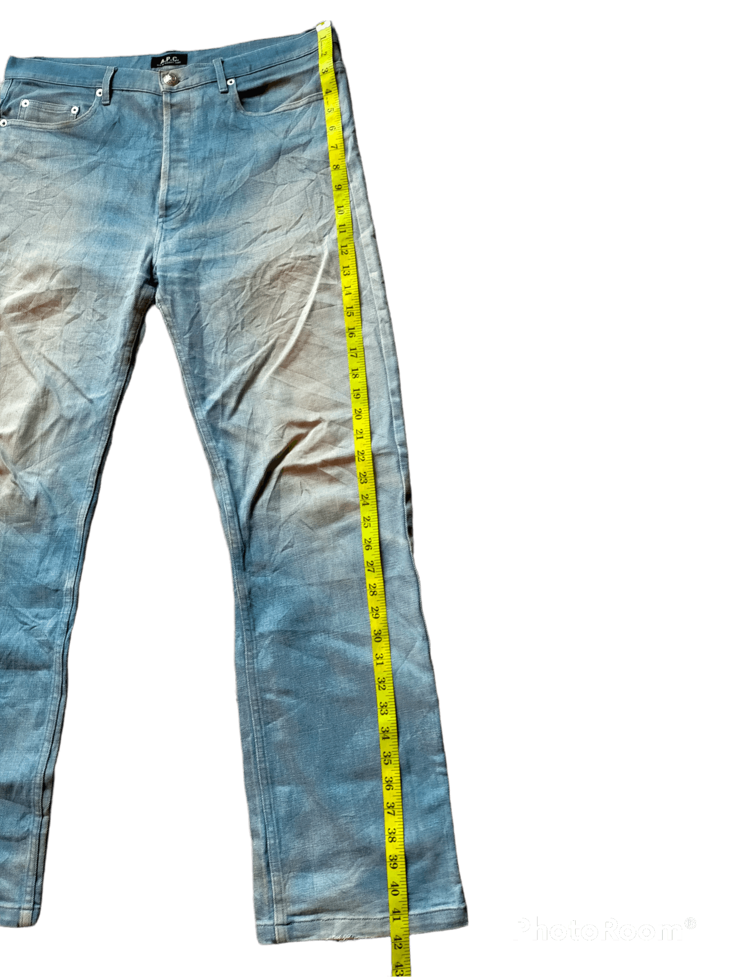 A.P.C. A.P.C Distressed denim pants Size US 33 - 11 Thumbnail