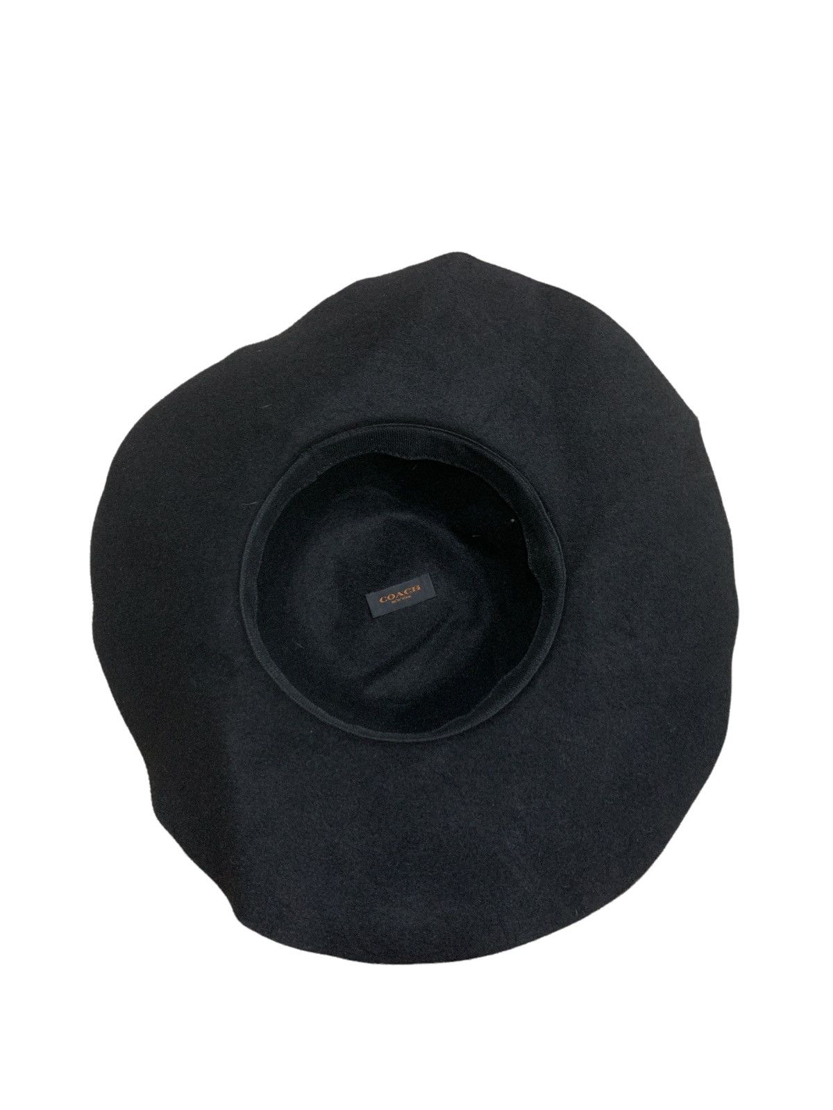 Coach COACH WIDE BRIM WOOL FEDORA HAT Size ONE SIZE - 7 Thumbnail
