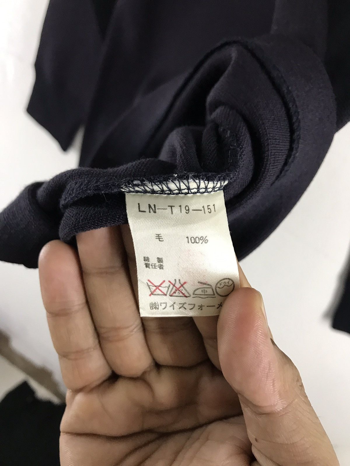 Japanese Brand × Yohji Yamamoto Yohji Yamamoto Jumper V neck Size US M / EU 48-50 / 2 - 11 Thumbnail