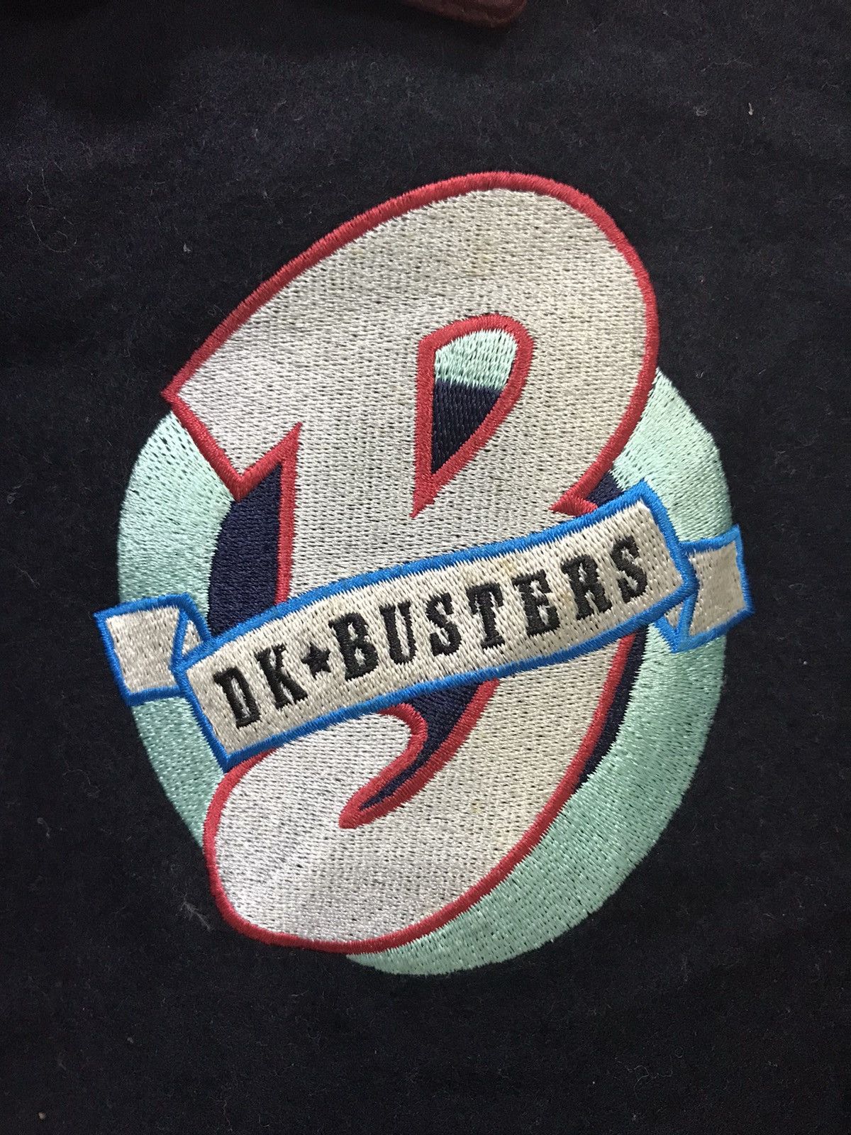 Japanese Brand Vintage UNCLE BOV Japan Leather DKB Sleeve Varsity Jacket Size US L / EU 52-54 / 3 - 8 Thumbnail