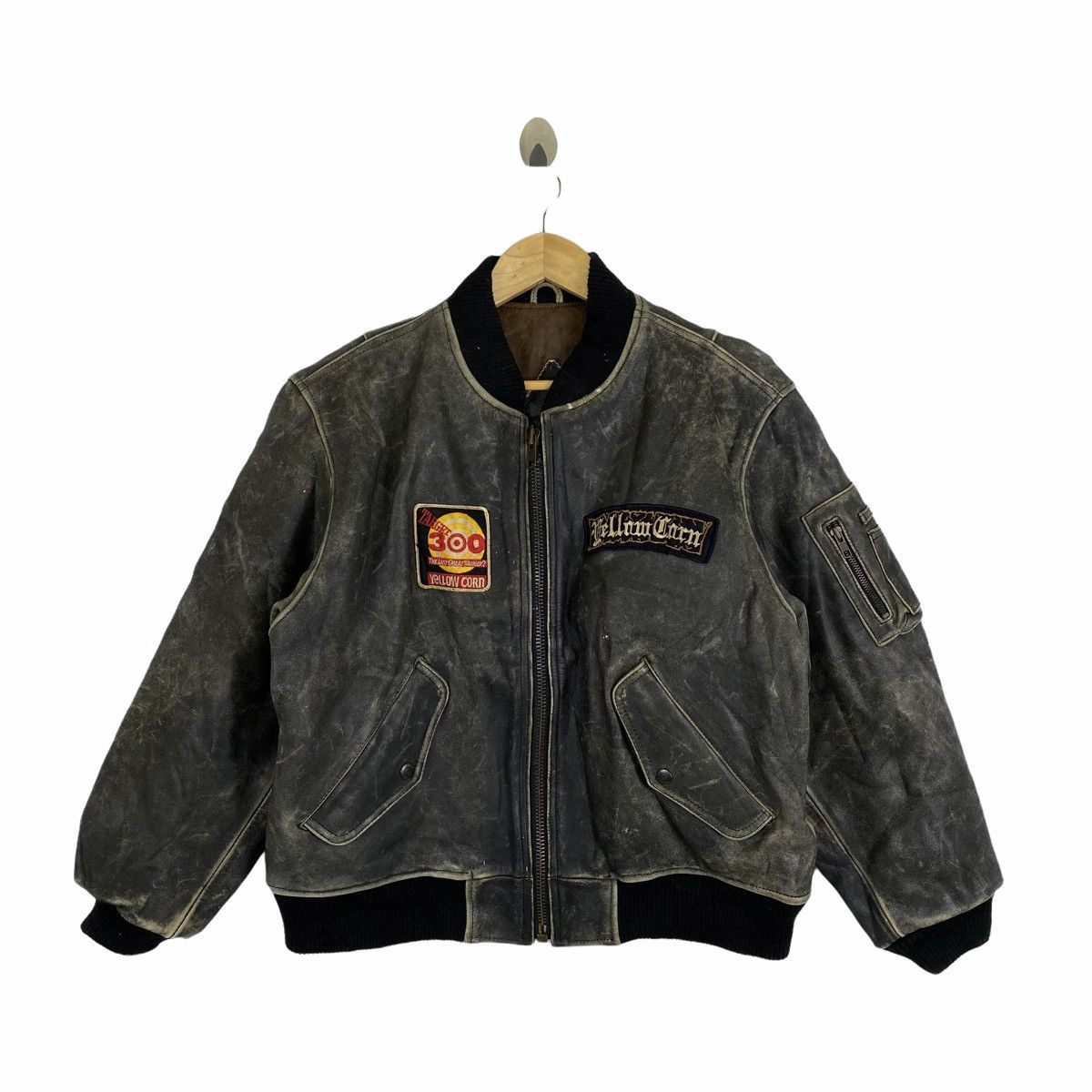 Men's Yellow Corn Leather Jackets | Grailed