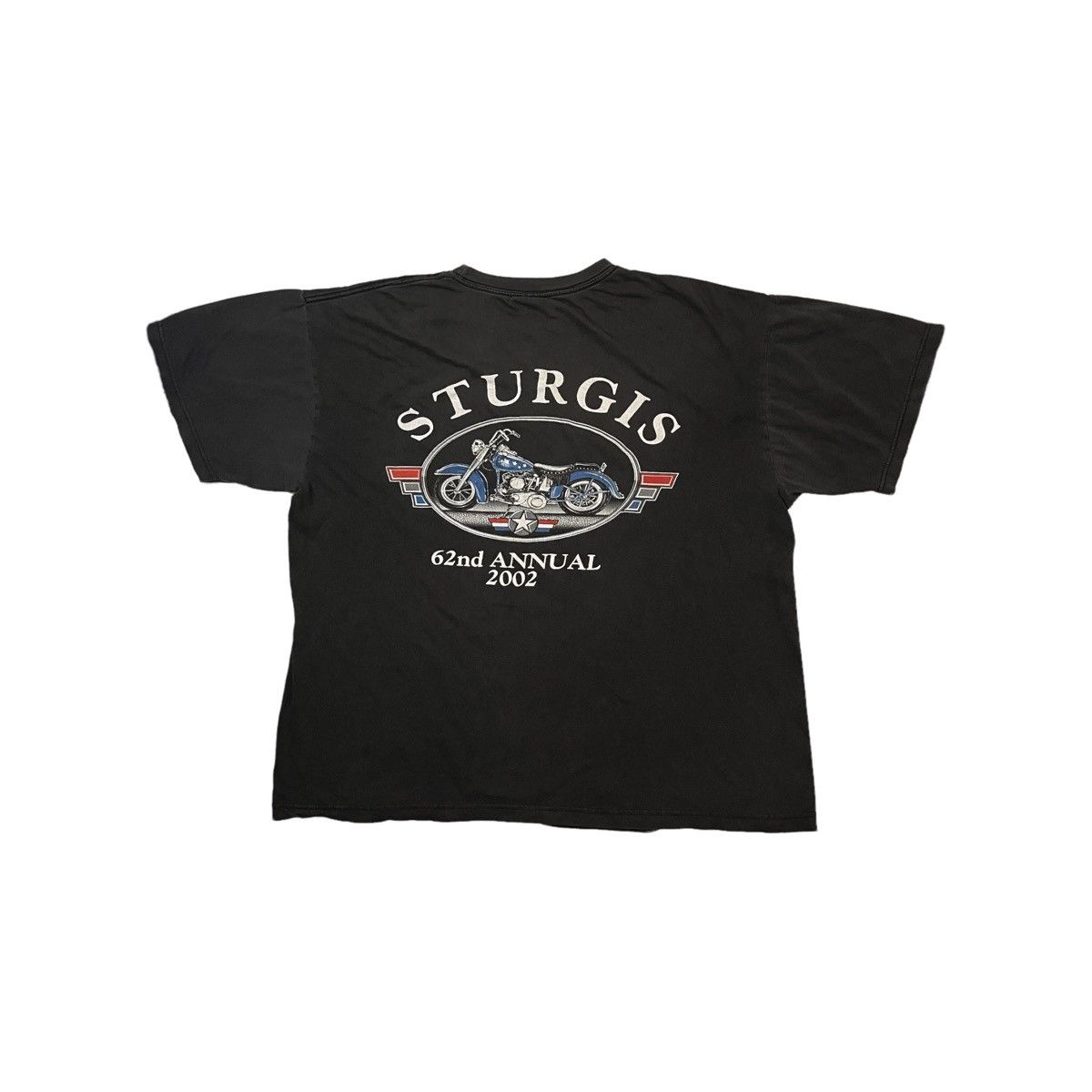 Harley Davidson × Vintage 2002 Sturgis Gun Shirt Size US XL / EU 56 / 4 - 5 Thumbnail