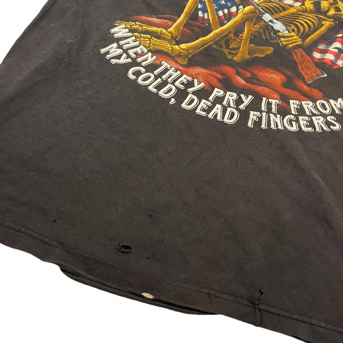 Harley Davidson × Vintage 2002 Sturgis Gun Shirt Size US XL / EU 56 / 4 - 3 Thumbnail