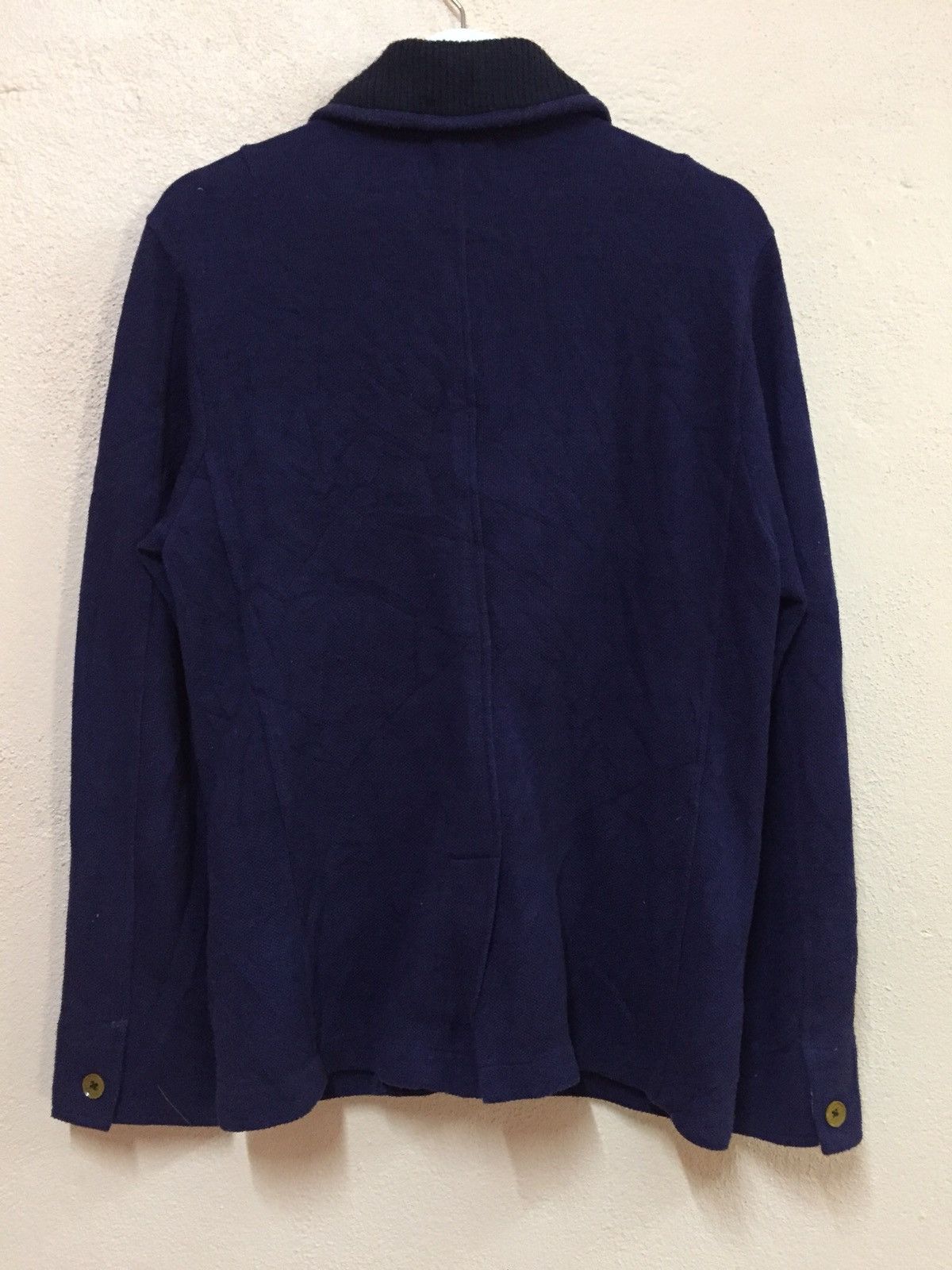 Takeo Kikuchi Takeo Kikuchi Coverall Jacket Shawl Collar Winter blue denim Size US M / EU 48-50 / 2 - 4 Thumbnail