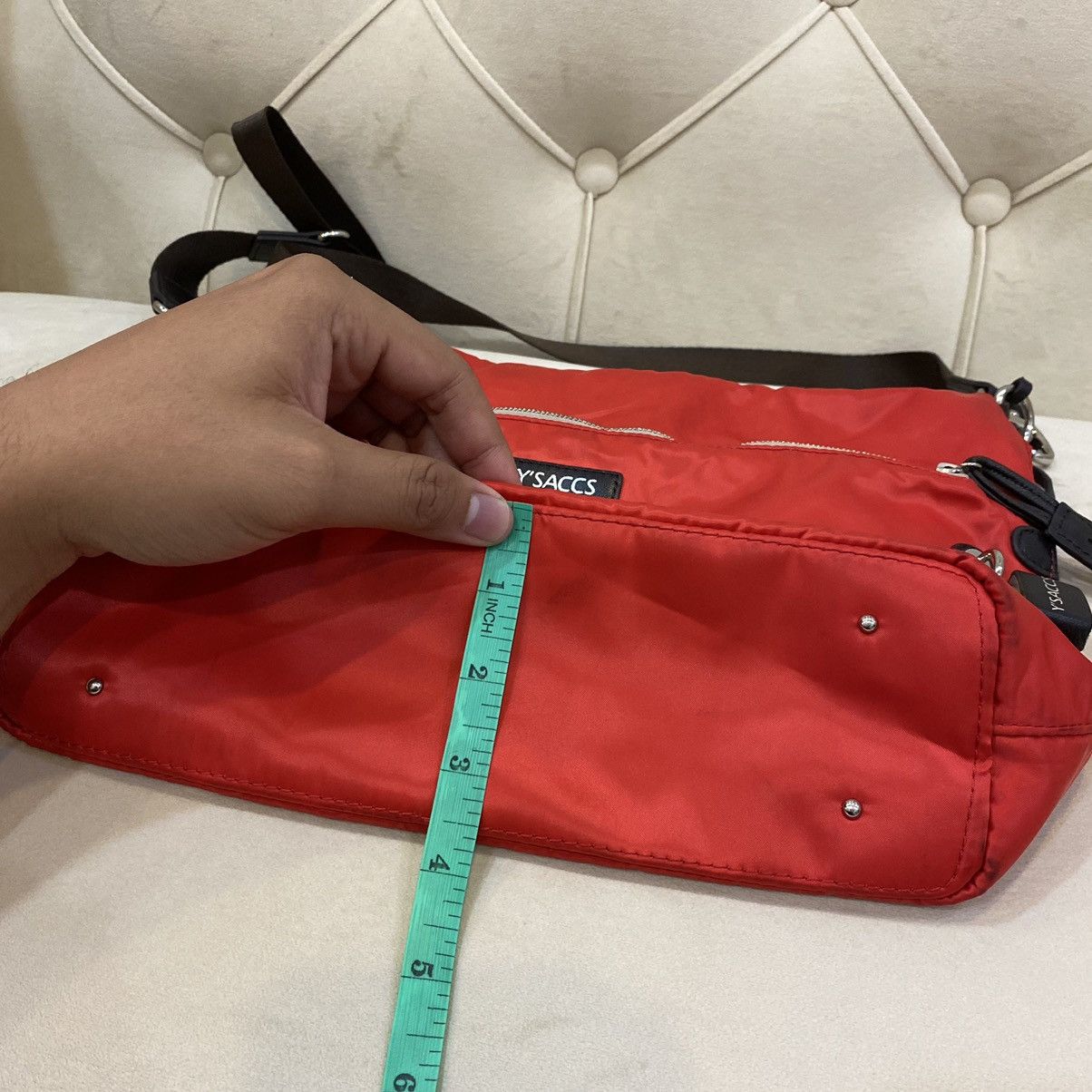 Japanese Brand × Y's × Yohji Yamamoto Y’saccs Yohji Yamamoto Tactical Pocket Crossbody Sling Bag Size ONE SIZE - 19 Thumbnail