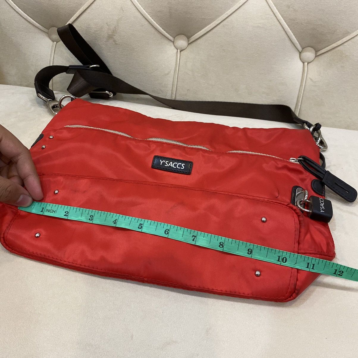 Japanese Brand × Y's × Yohji Yamamoto Y’saccs Yohji Yamamoto Tactical Pocket Crossbody Sling Bag Size ONE SIZE - 18 Thumbnail